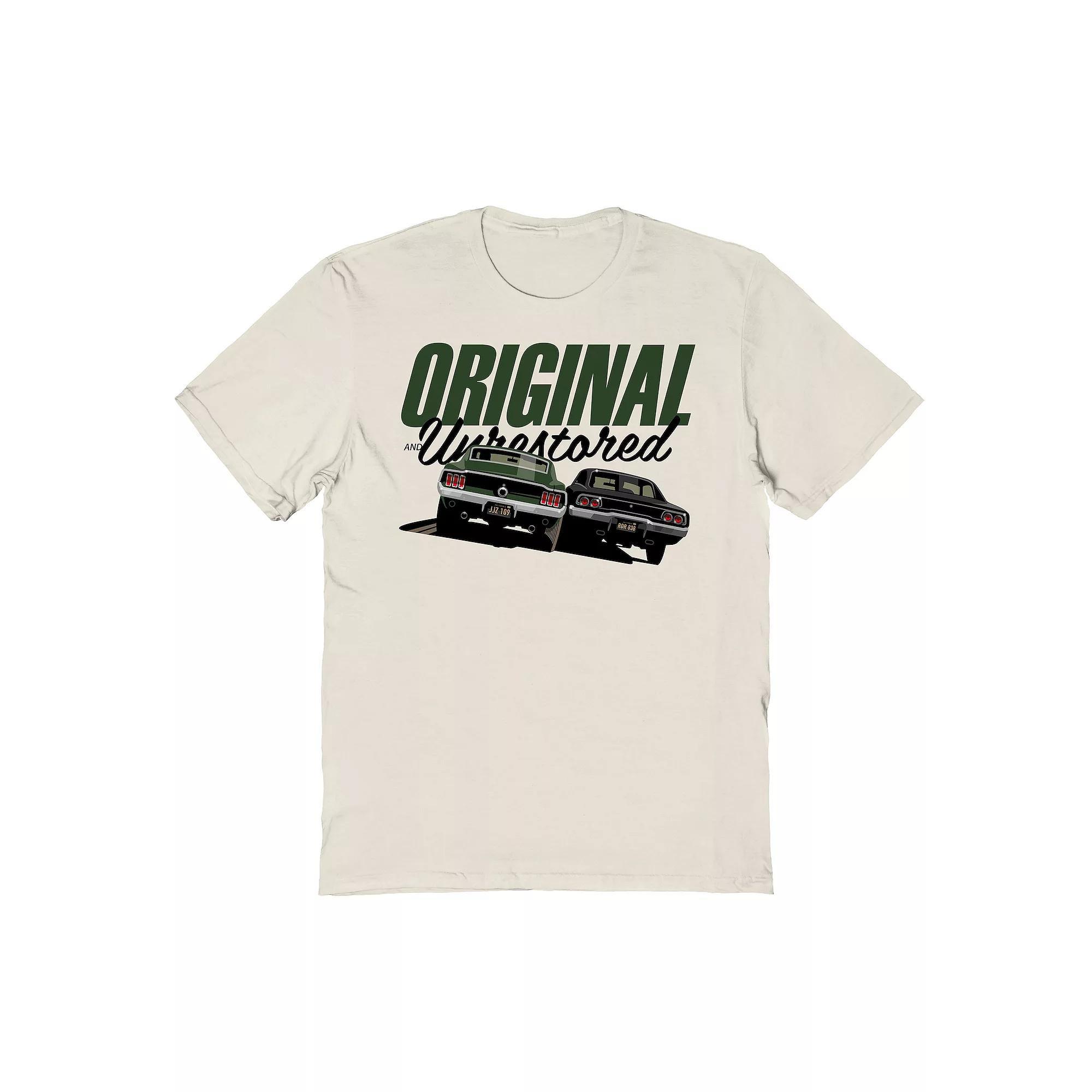 Men's Original & Unrestored The Chase Graphic Tee, Size: Small, Natural Product Image
