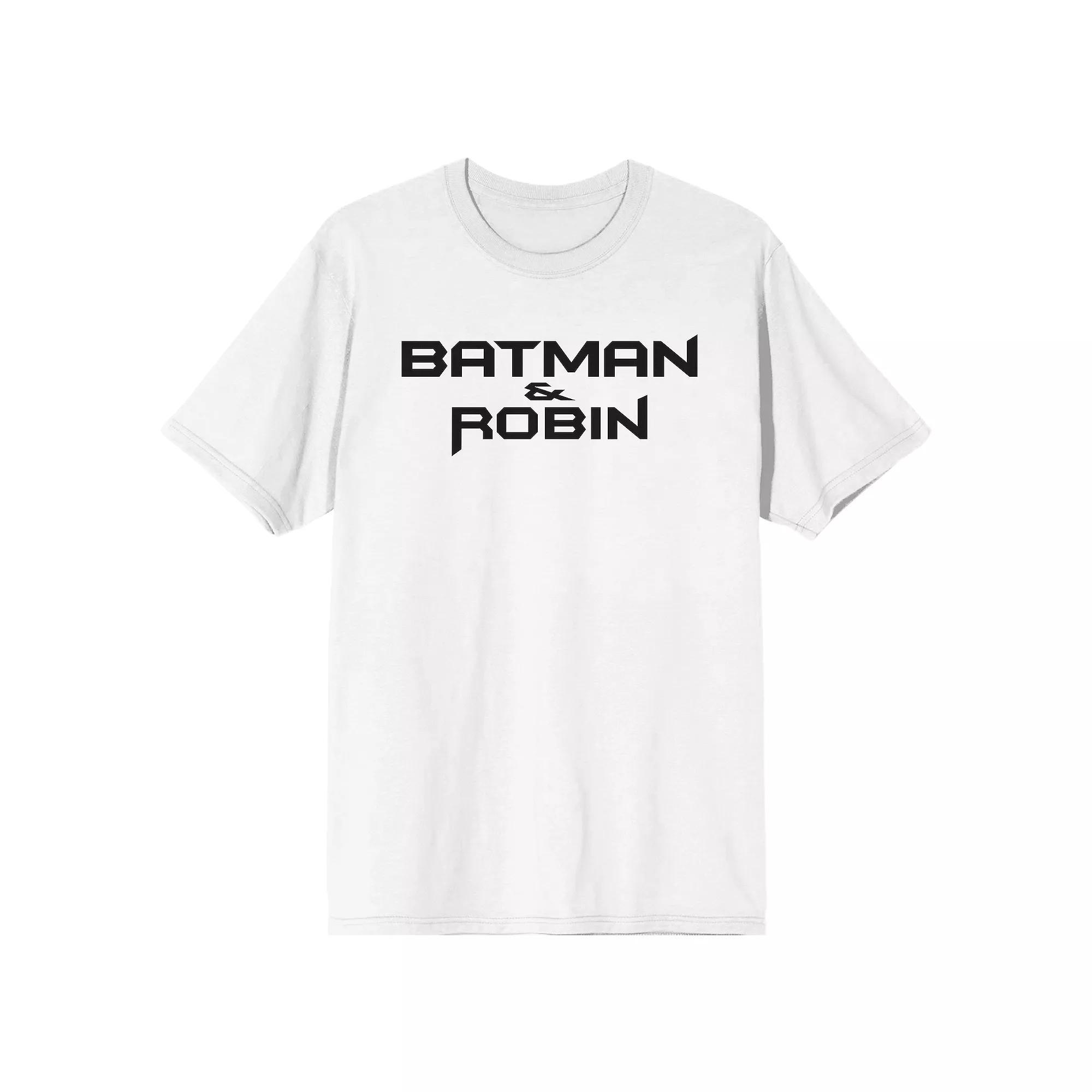 Men's Batman & Robin 2000 Tee, Size: Medium, White Product Image