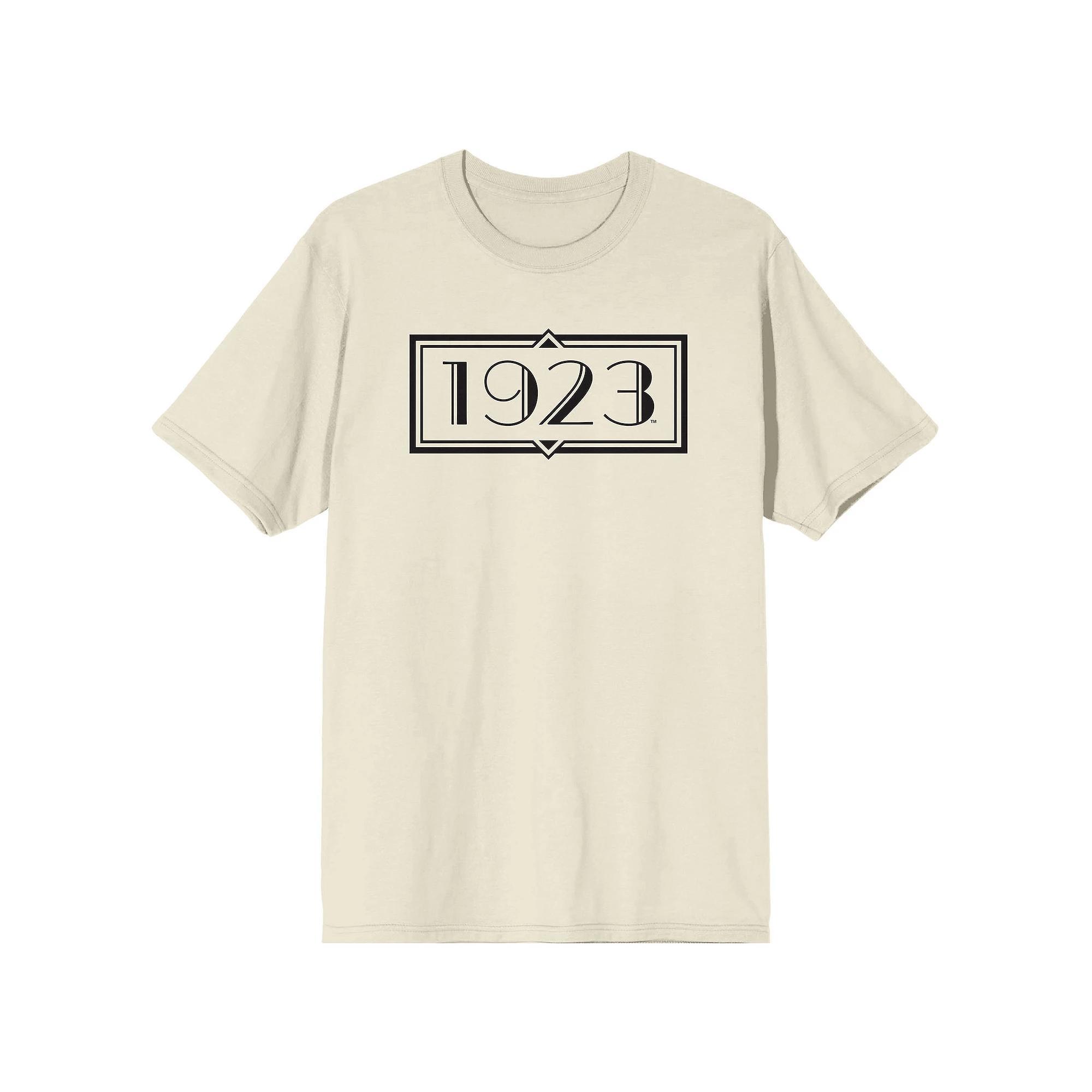 Men's Yellowstone 1923 Logo Graphic Tee, Size: Small, Beige Product Image
