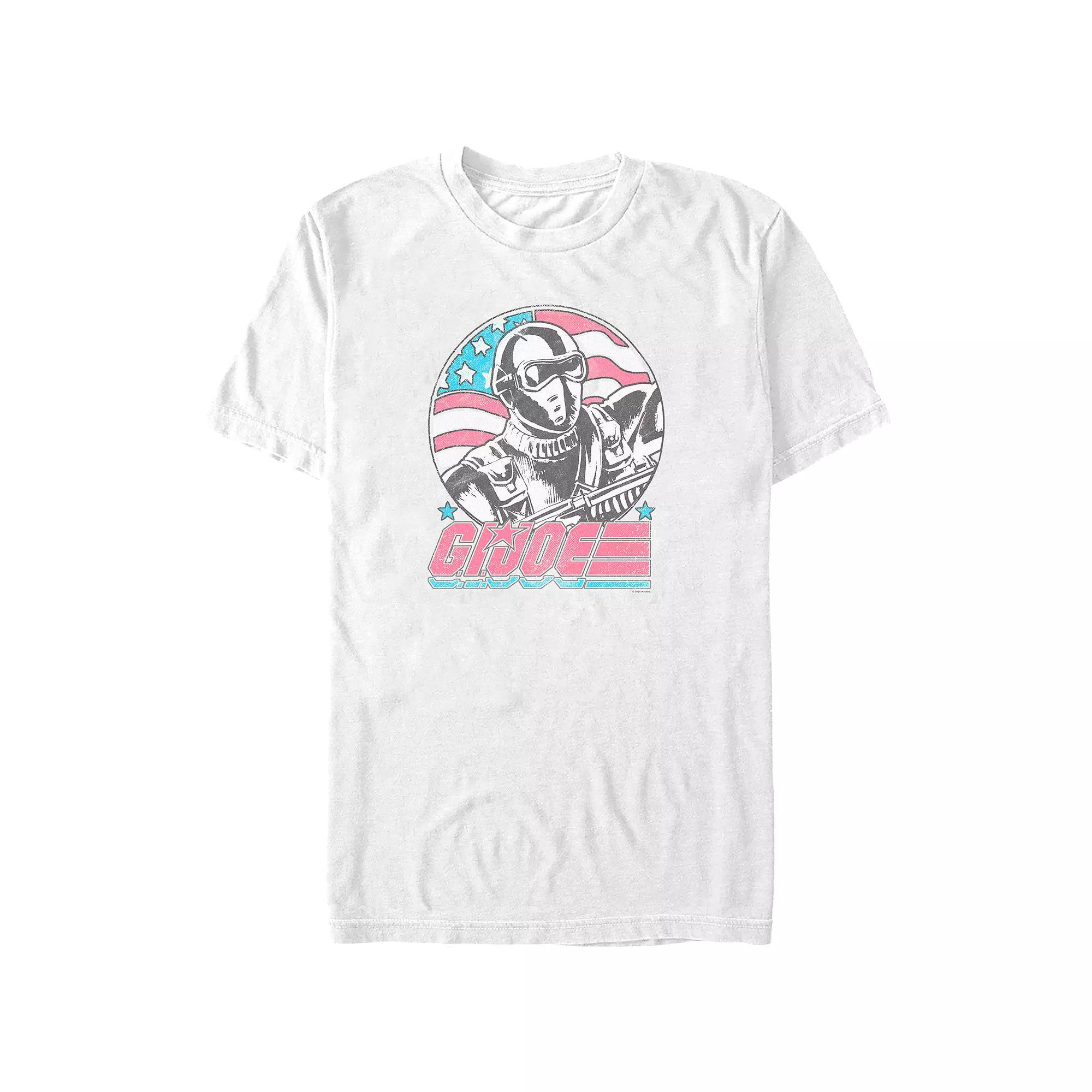 Big & Tall G.I. Joe USA Stamp Graphic Tee, Men's, Size: 3XB, White Product Image
