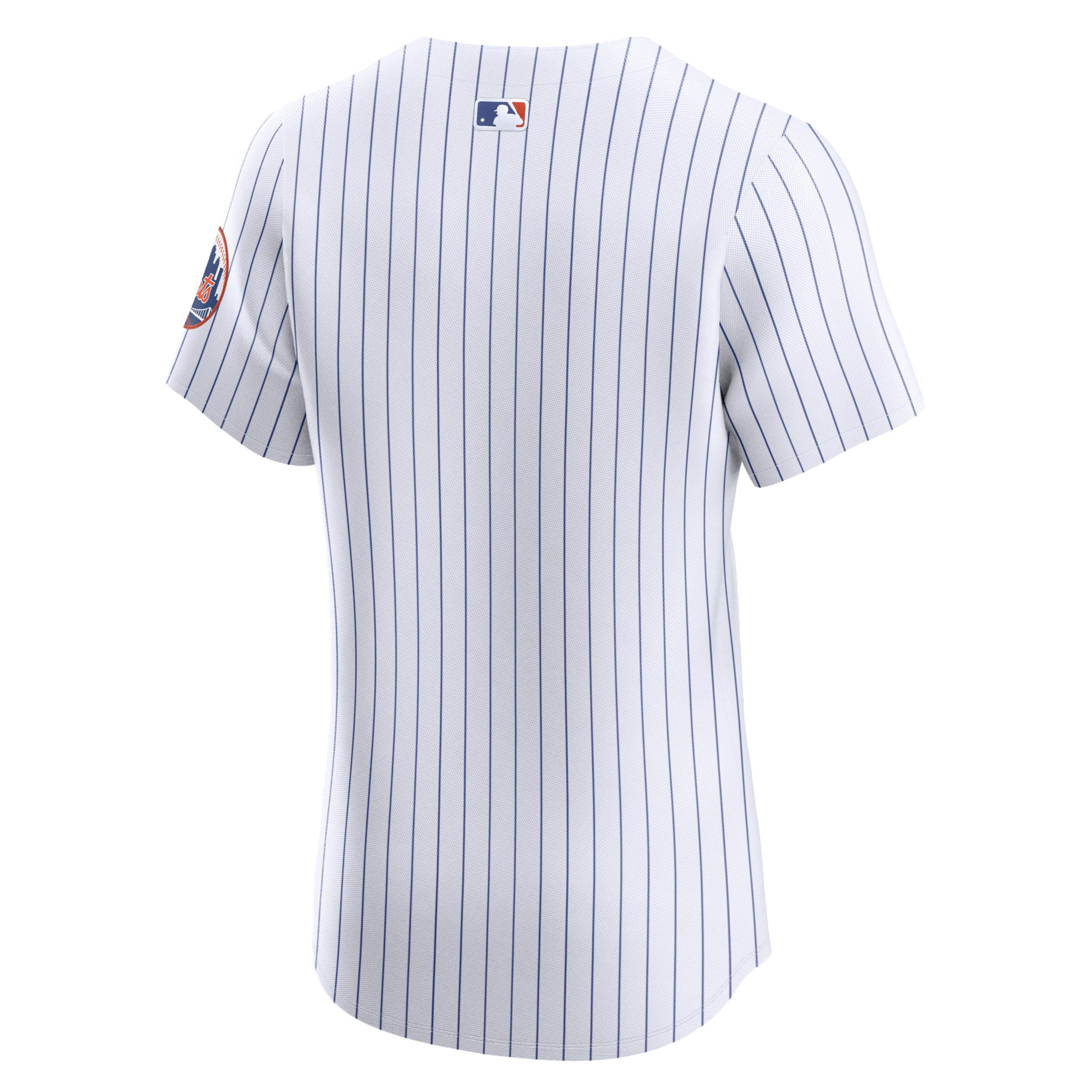 Men's Nike White New York Mets Home Elite Jersey, Size: 52 Product Image
