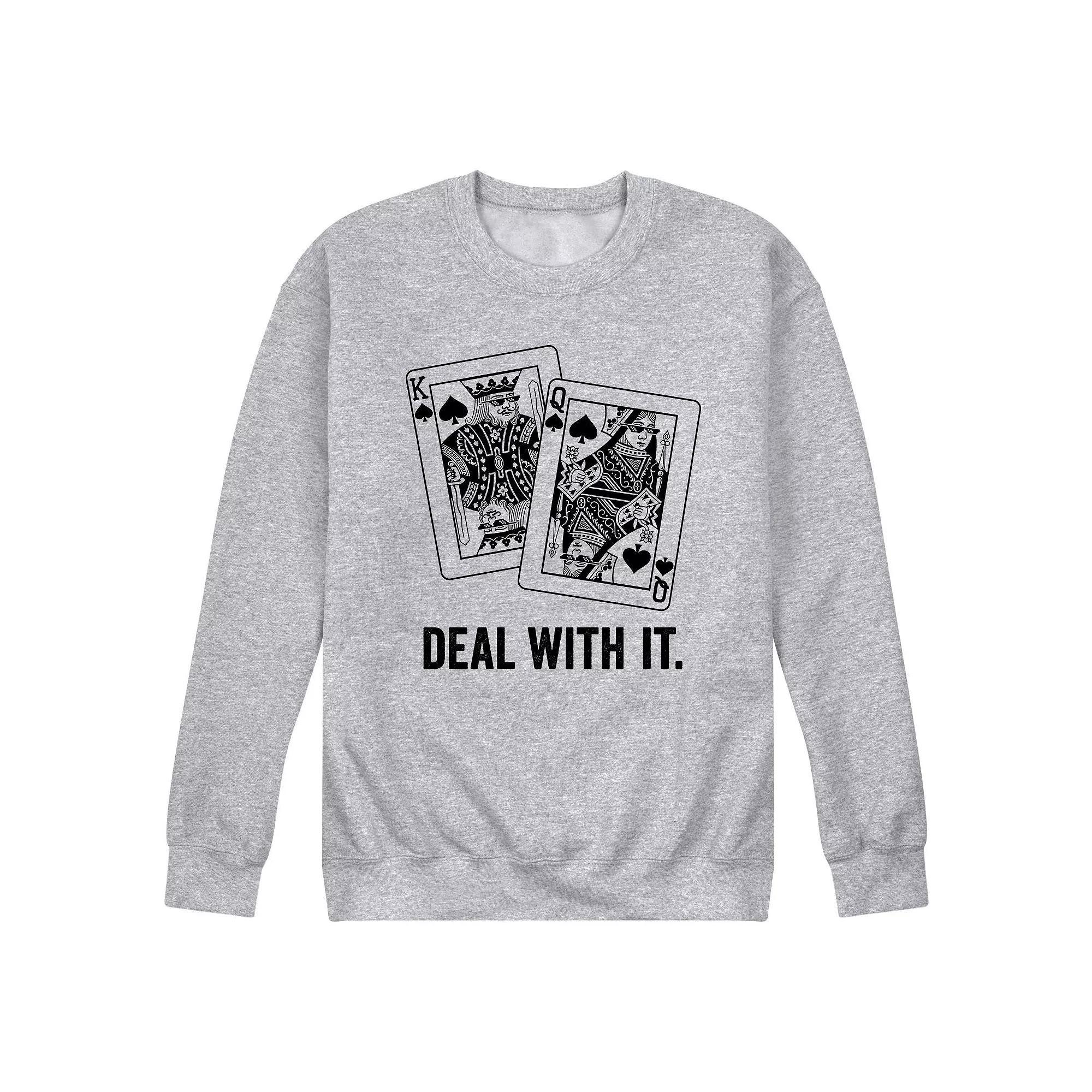 Mens Deal With It Sweatshirt Product Image