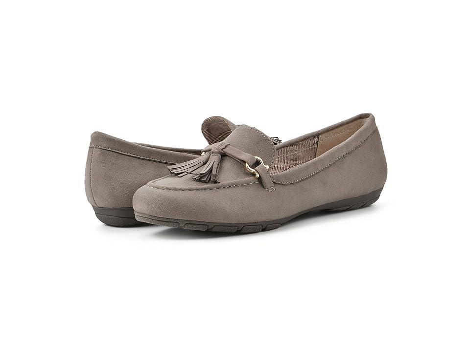 Cliffs By White Mountain Gush Women's Flats, Size: 8.5, Black Suedette Product Image