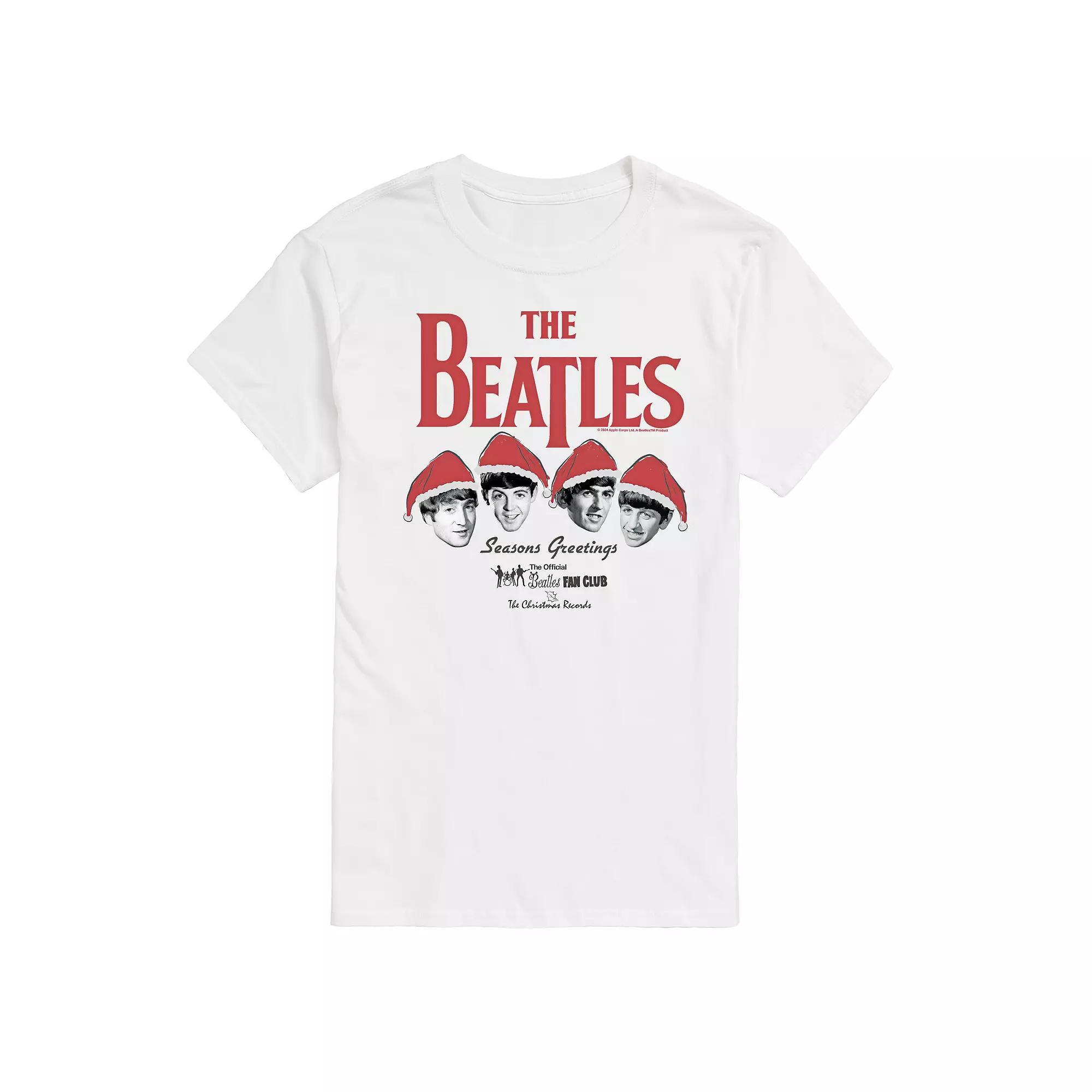 Big & Tall The Beatles Seasons Greetings Graphic Tee, Mens Product Image