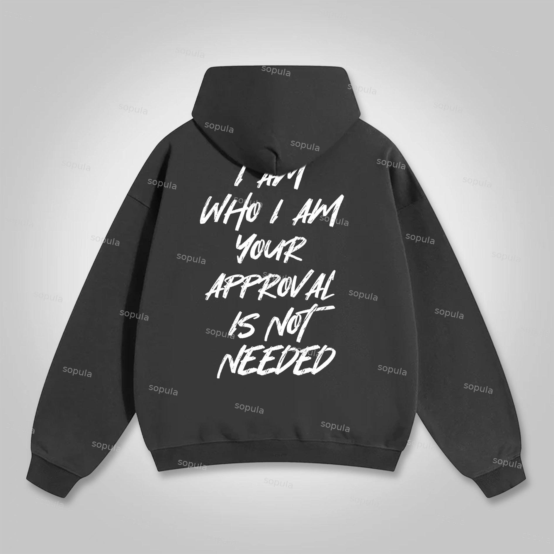 Sopula Social Media K*lled Romance Graphic Pocket Hoodie Product Image