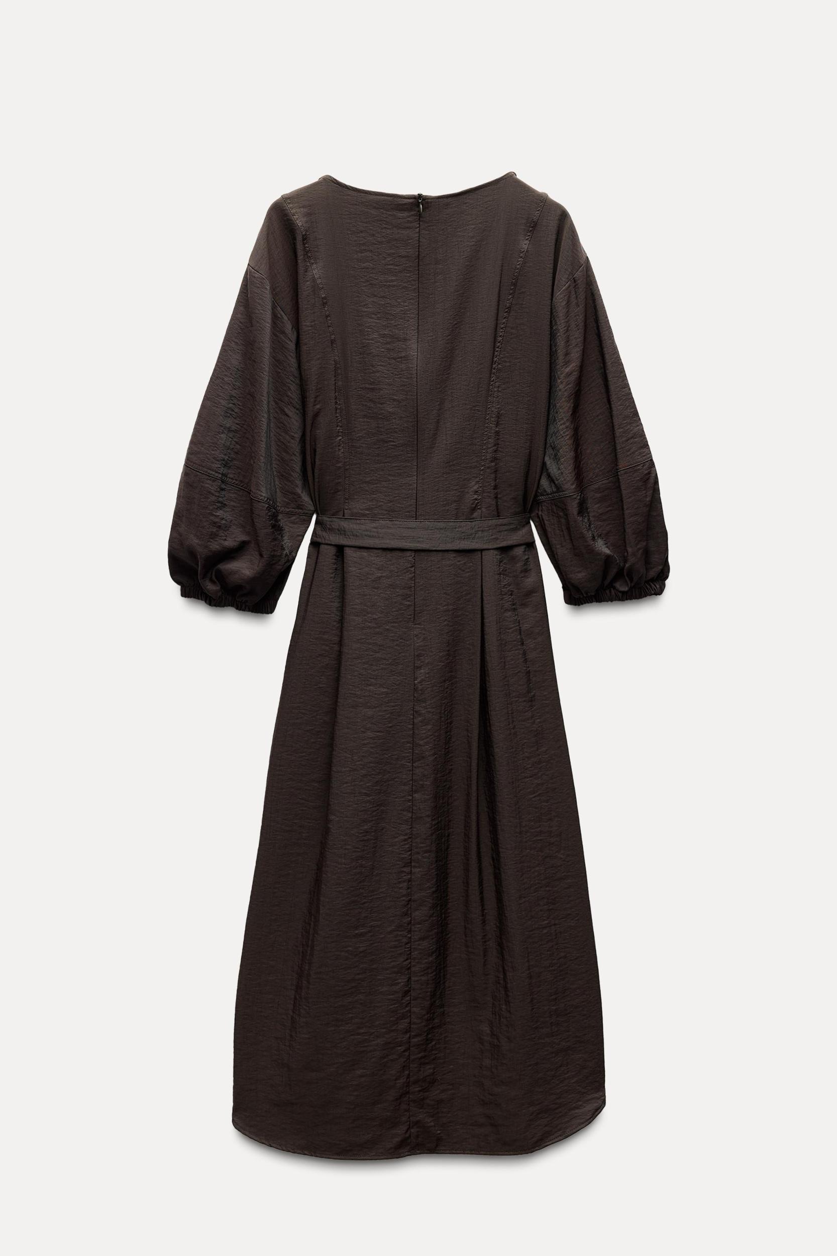 ZW COLLECTION BELTED MIDI DRESS Product Image