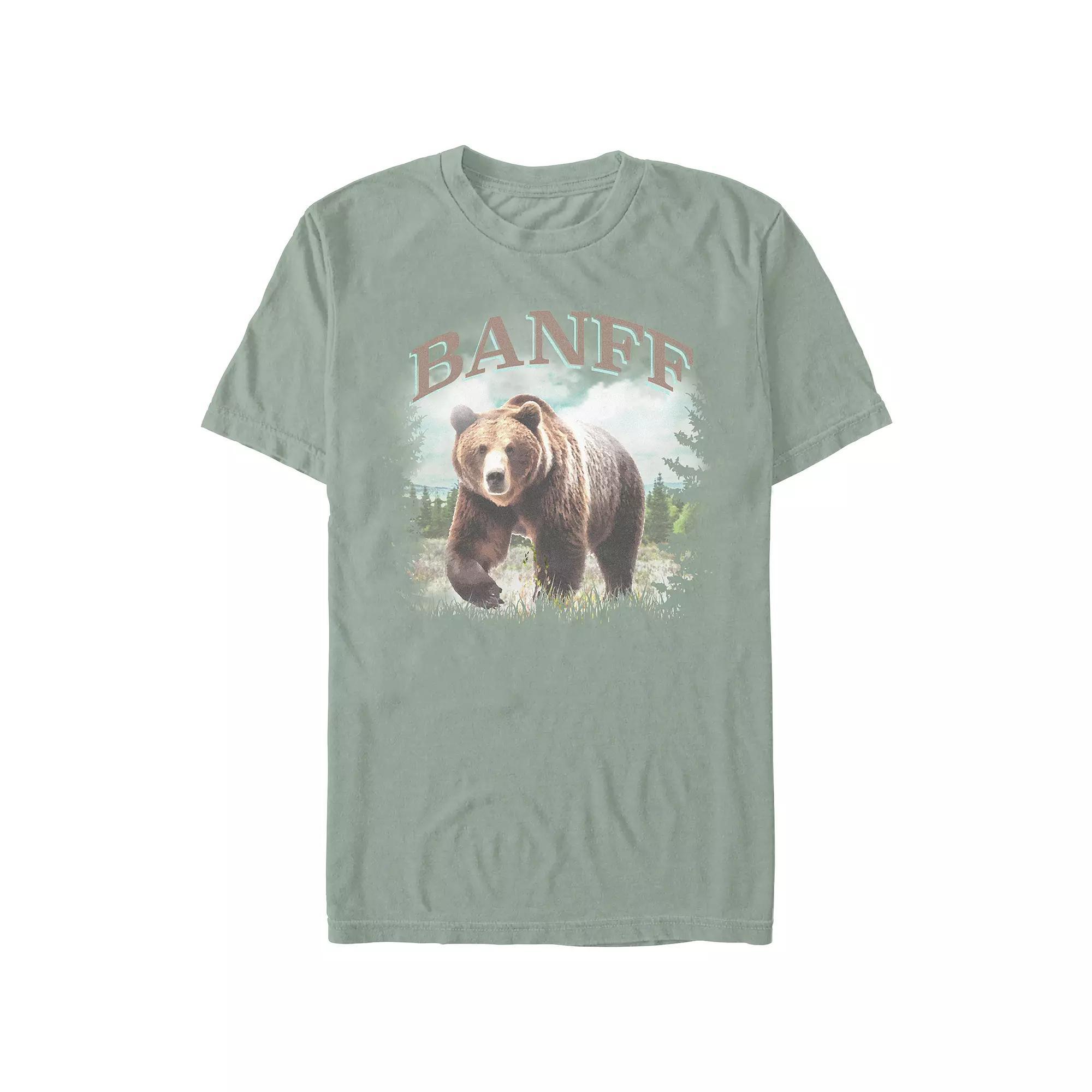 Men's Comfort Colors® Banff Bear Poster Graphic Tee, Size: Medium, Bay Product Image