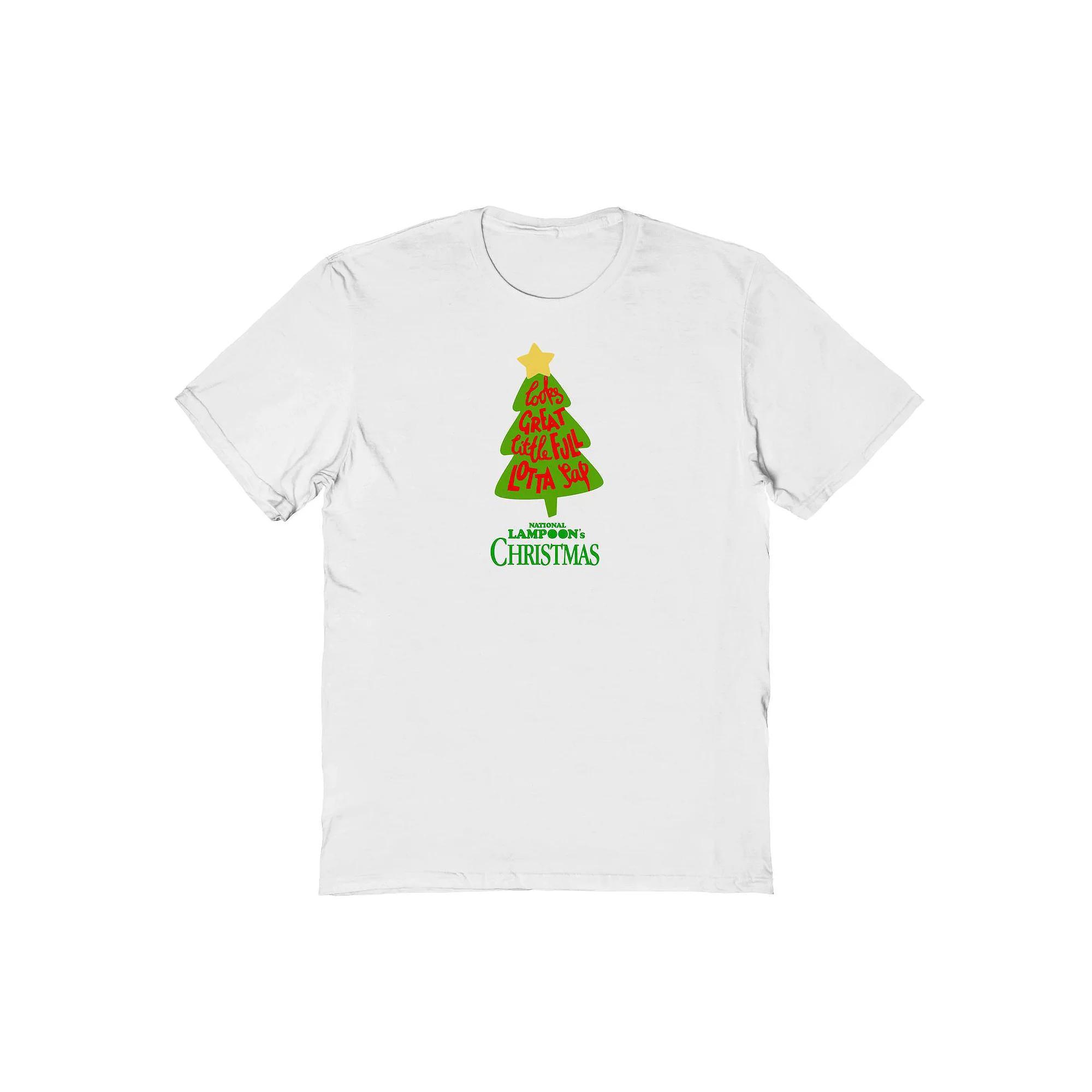 Men's Looks Great Christmas Tree National Lampoon's Christmas Vacation Graphic Tee, Size: XXL, White Product Image