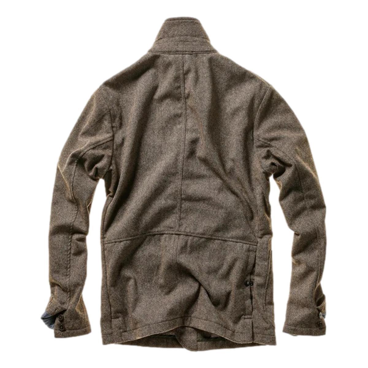 Heritage Trap Blazer Brown Cream Birdseye Product Image