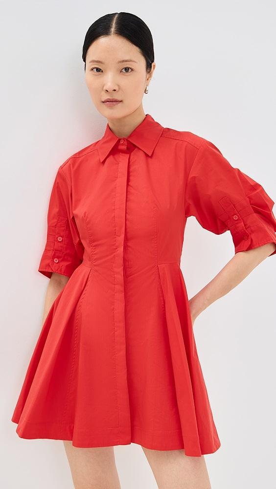 SIMKHAI Jazzie Short Sleeve Mini Dress | Shopbop Product Image