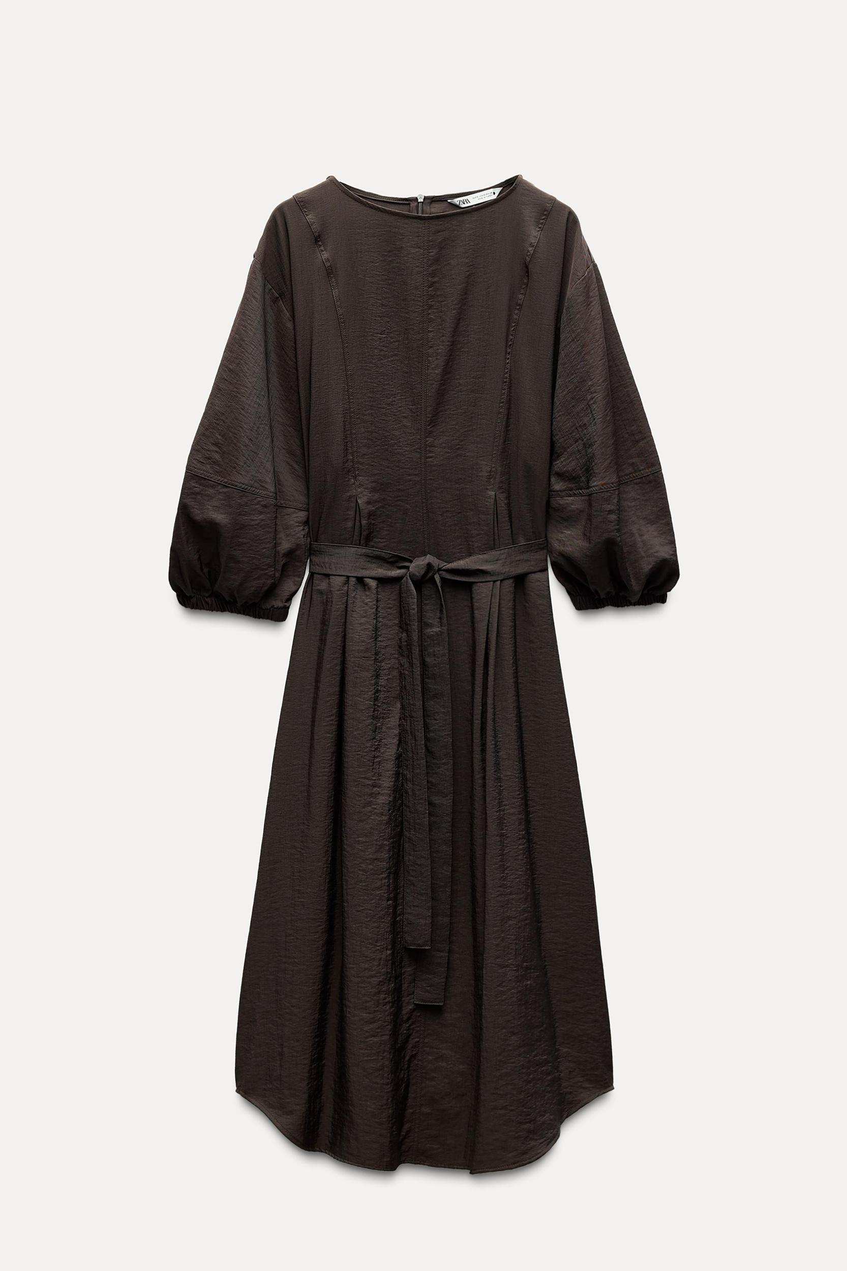 ZW COLLECTION BELTED MIDI DRESS Product Image