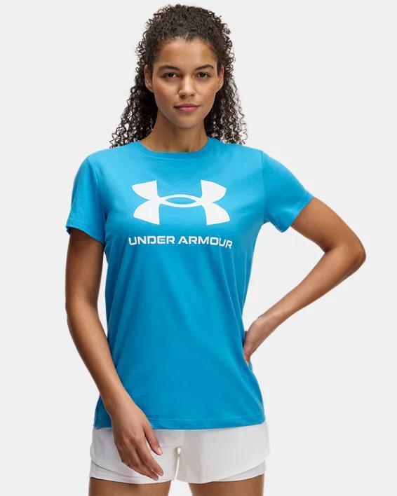 Women's Under Armour Rival Graphic Tee, Size: XXL, Shaded Pink Product Image