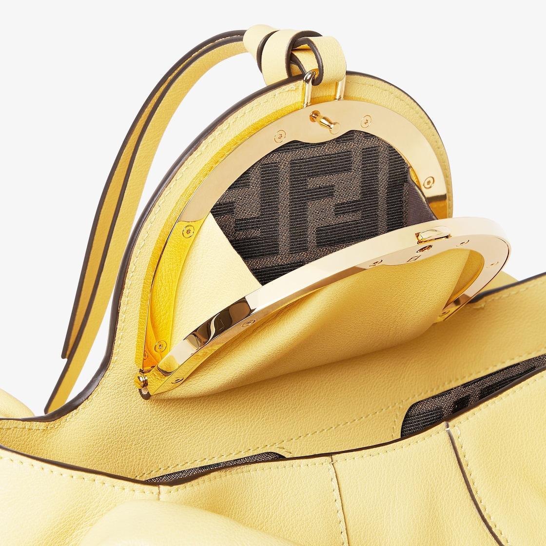 Fendi Spy SmallYellow leather bag Product Image