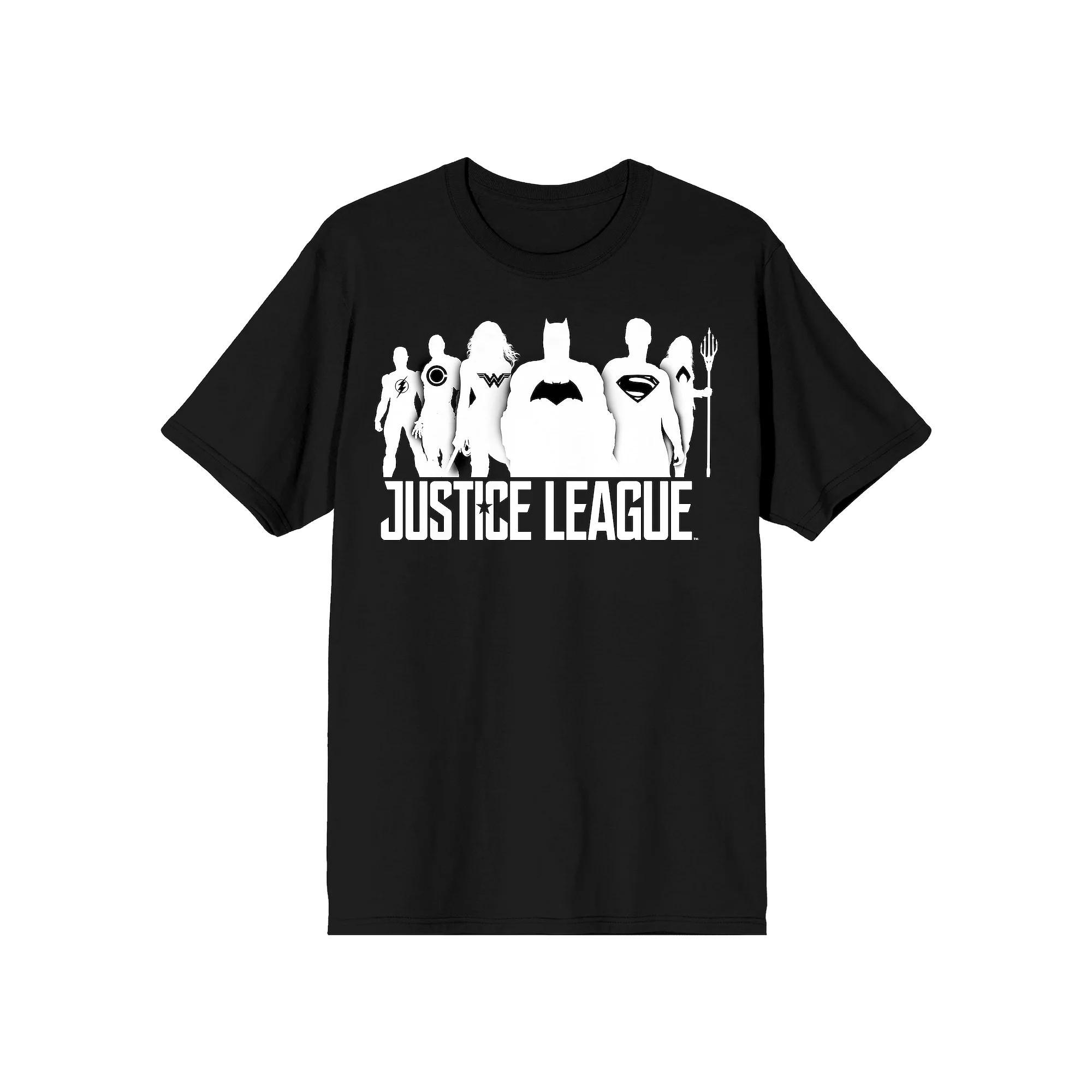 Men's Justice League Movie Hero Tee, Size: Large, Black Product Image
