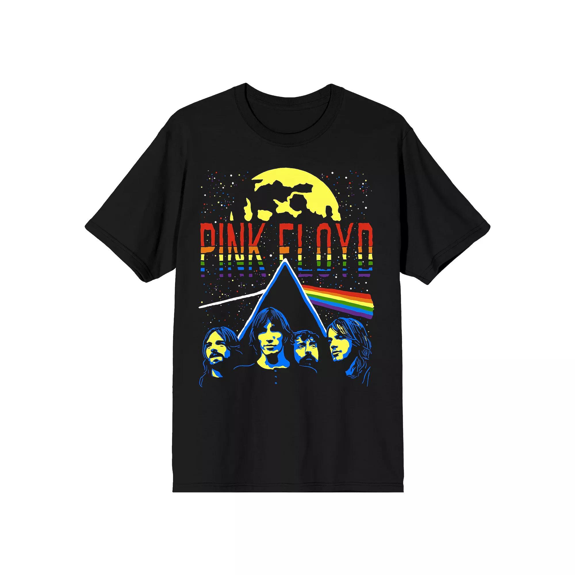 Men's Pink Floyd Tee, Size: Large, Black Product Image