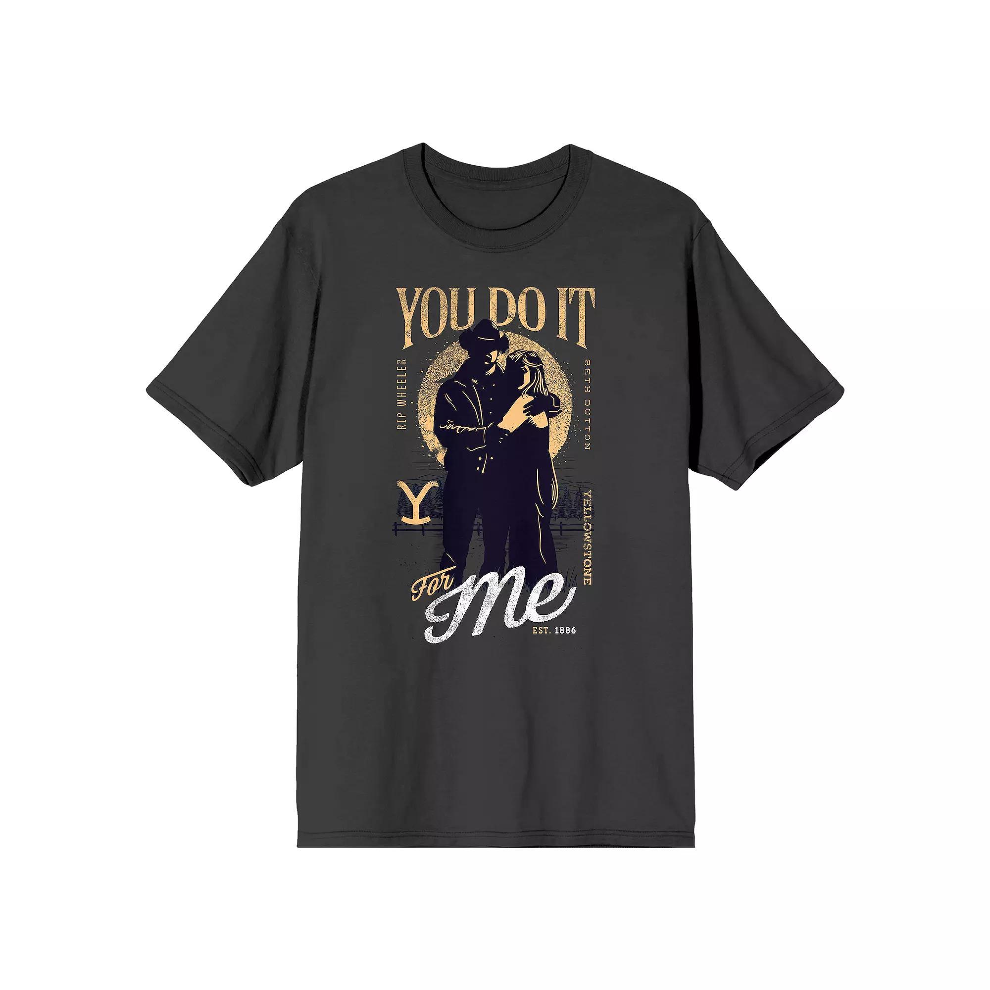 Men's Yellowstone You Do It for Me Tee, Size: Medium, Gray Product Image