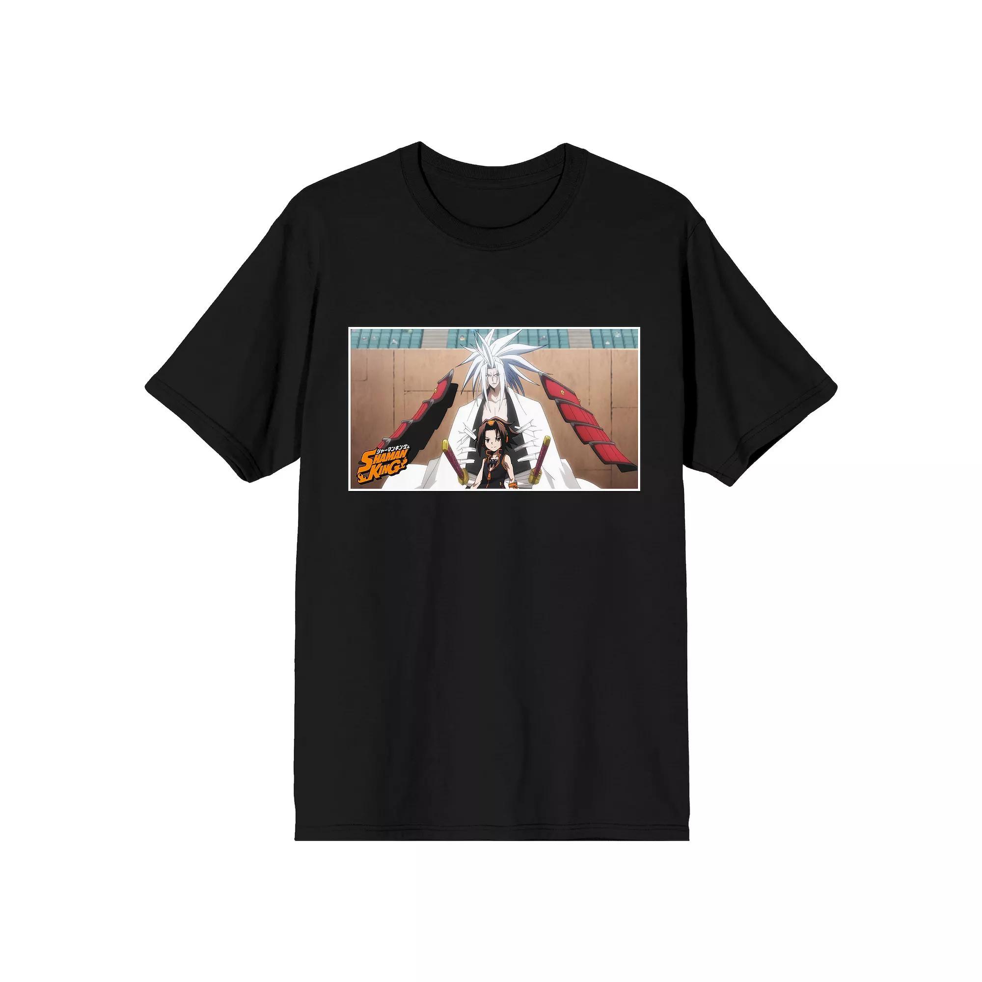 Men's Shaman King Yoh Asakura Tee, Size: Large, Black Product Image