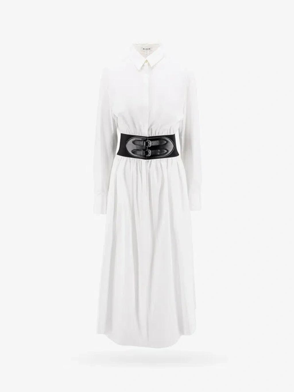 ALAÏA Alaia Dresses In White Product Image