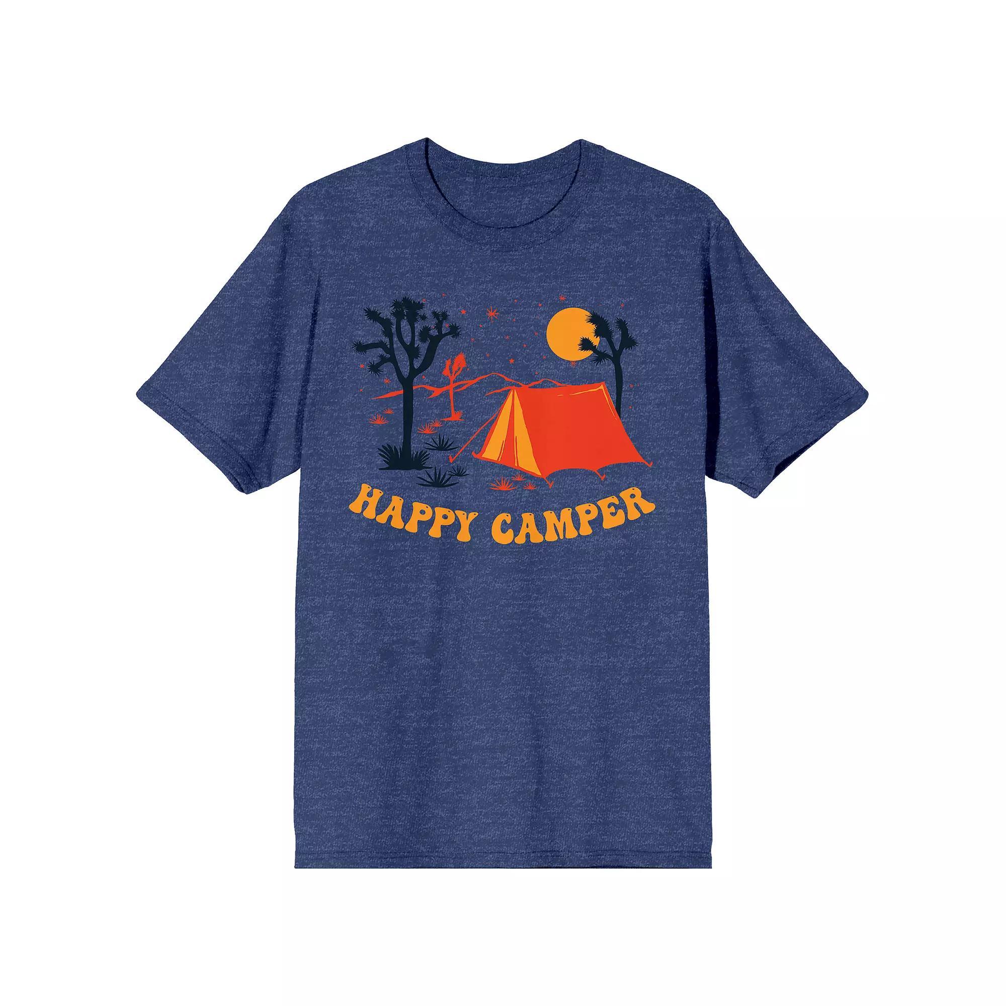 Men's Adventure Society Camper Vacation Tee, Size: Medium, Blue Product Image