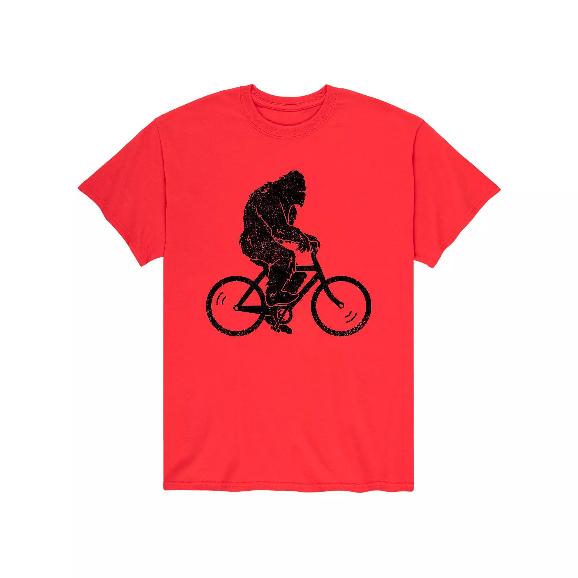 Mens Sasquatch Bike Tee Product Image
