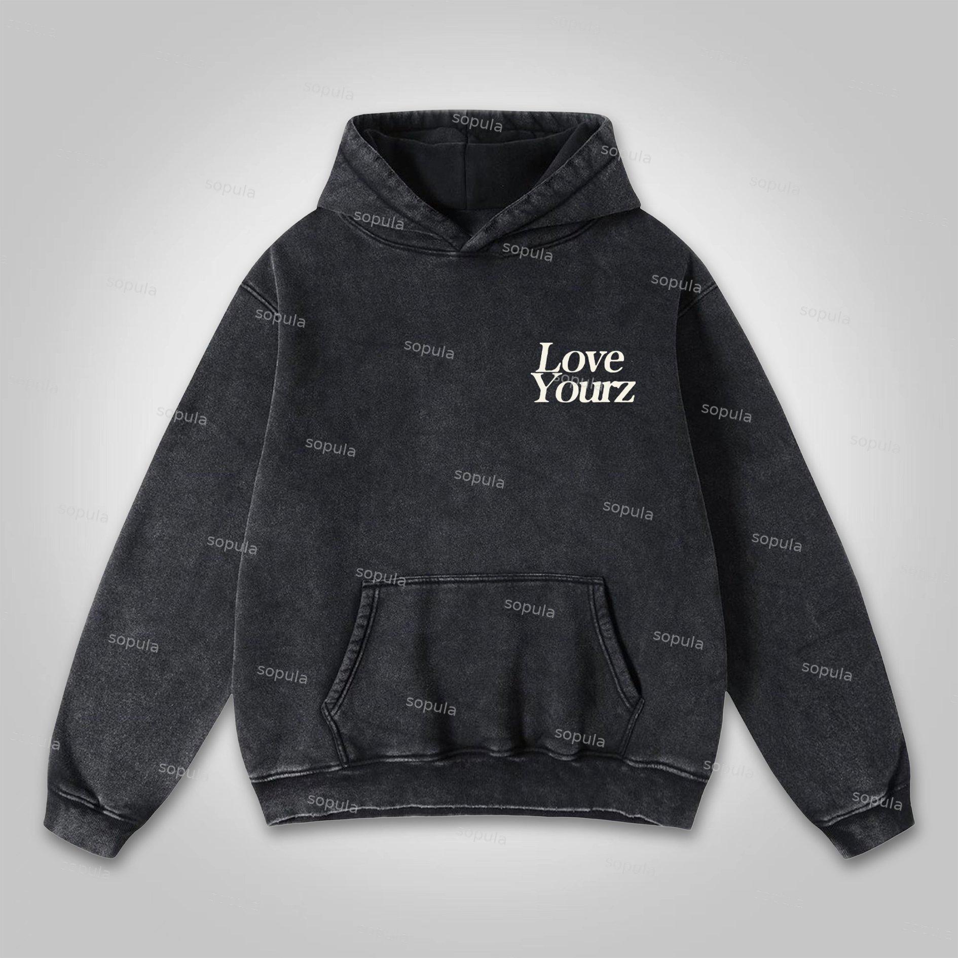 Sopula No Such Thing As, A Life That's Better Than Yourz Washed Hoodie Product Image