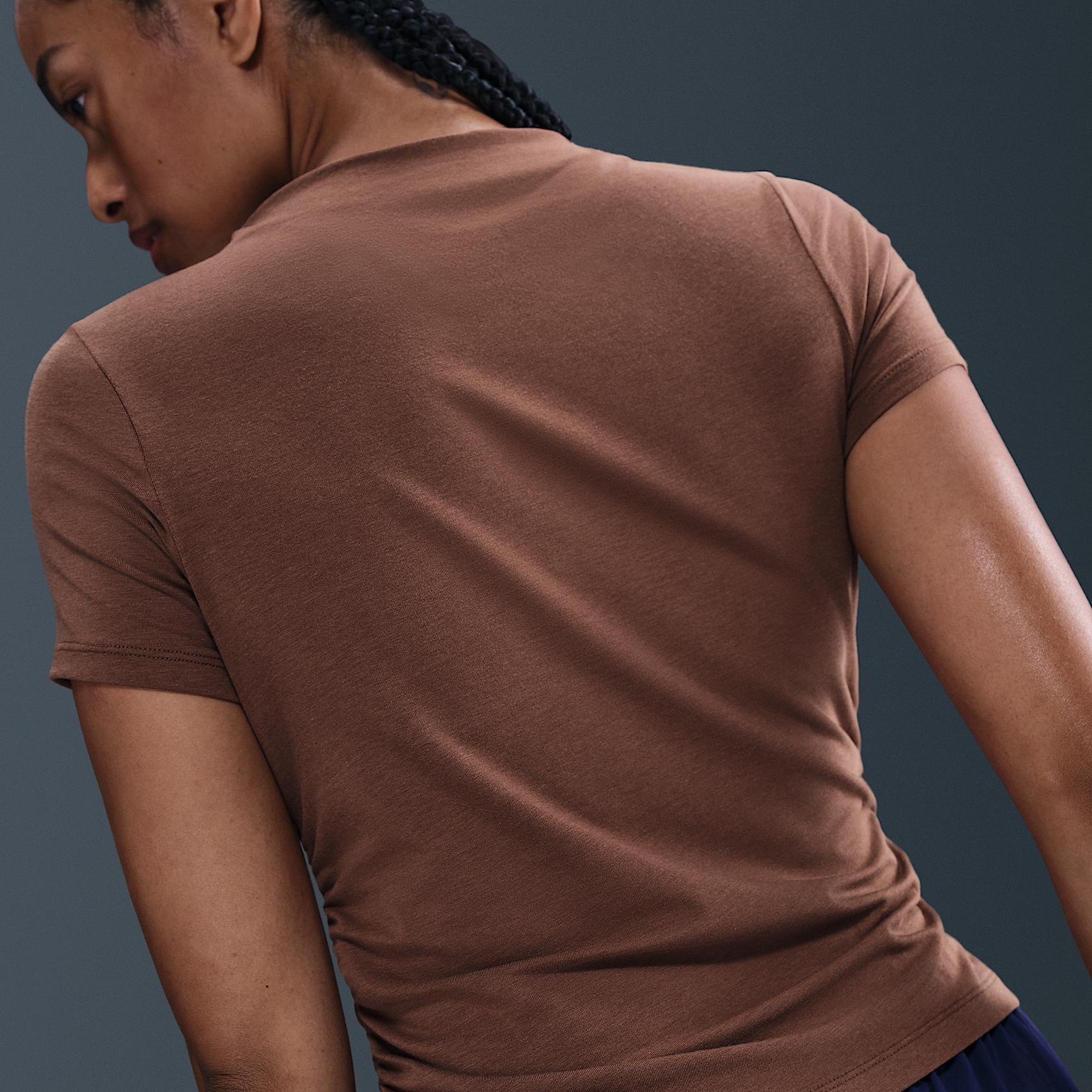 Nike Sportswear Chill Knit Women's Tight Short-Sleeve Mock-Neck Top Product Image