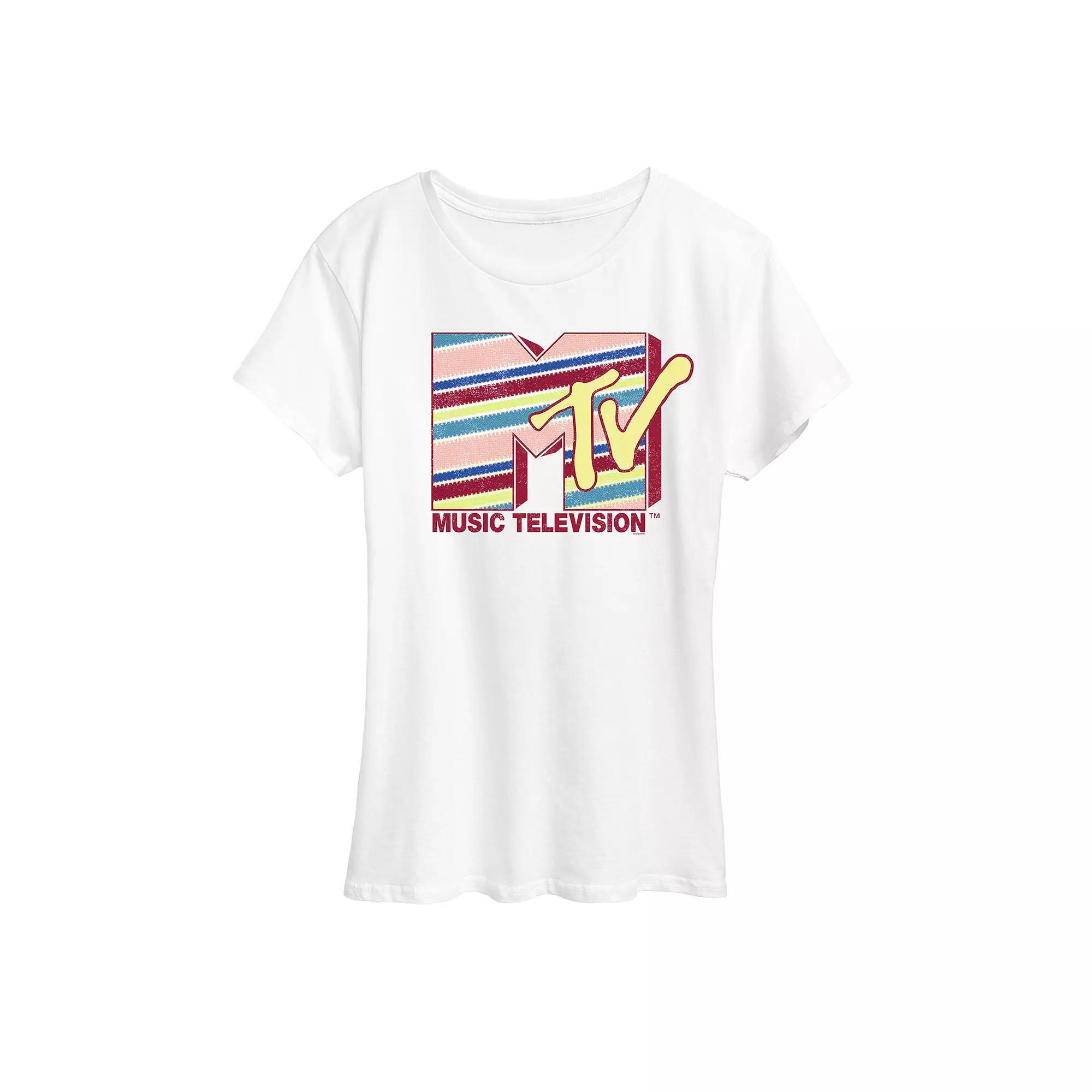 Womens MTV Allan Logo Graphic Tee Product Image