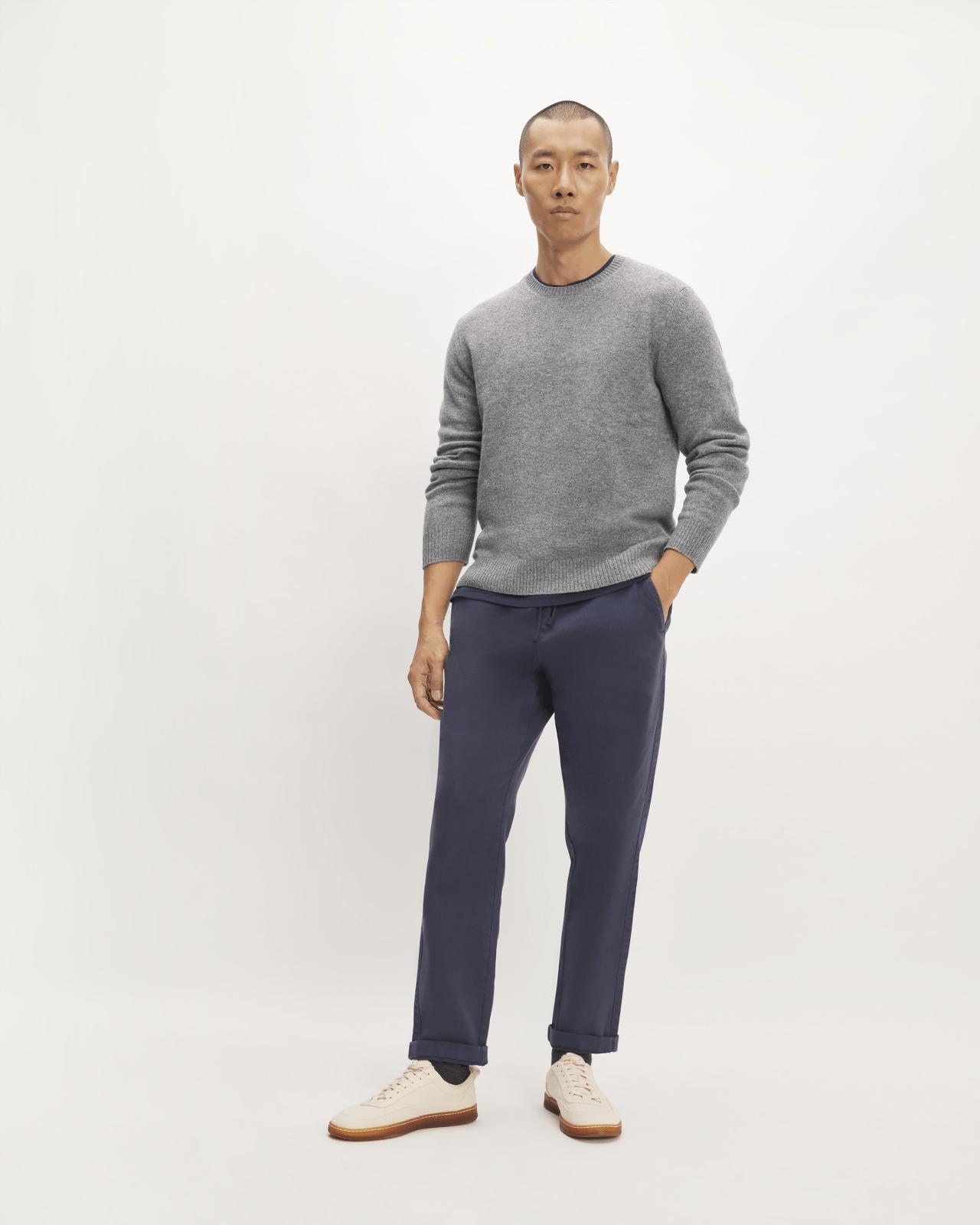 The Premium Merino Crew Neck Sweater Product Image