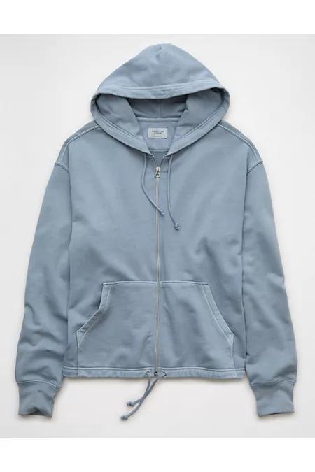 AE Boxy Zip-Up Hoodie Men's Product Image