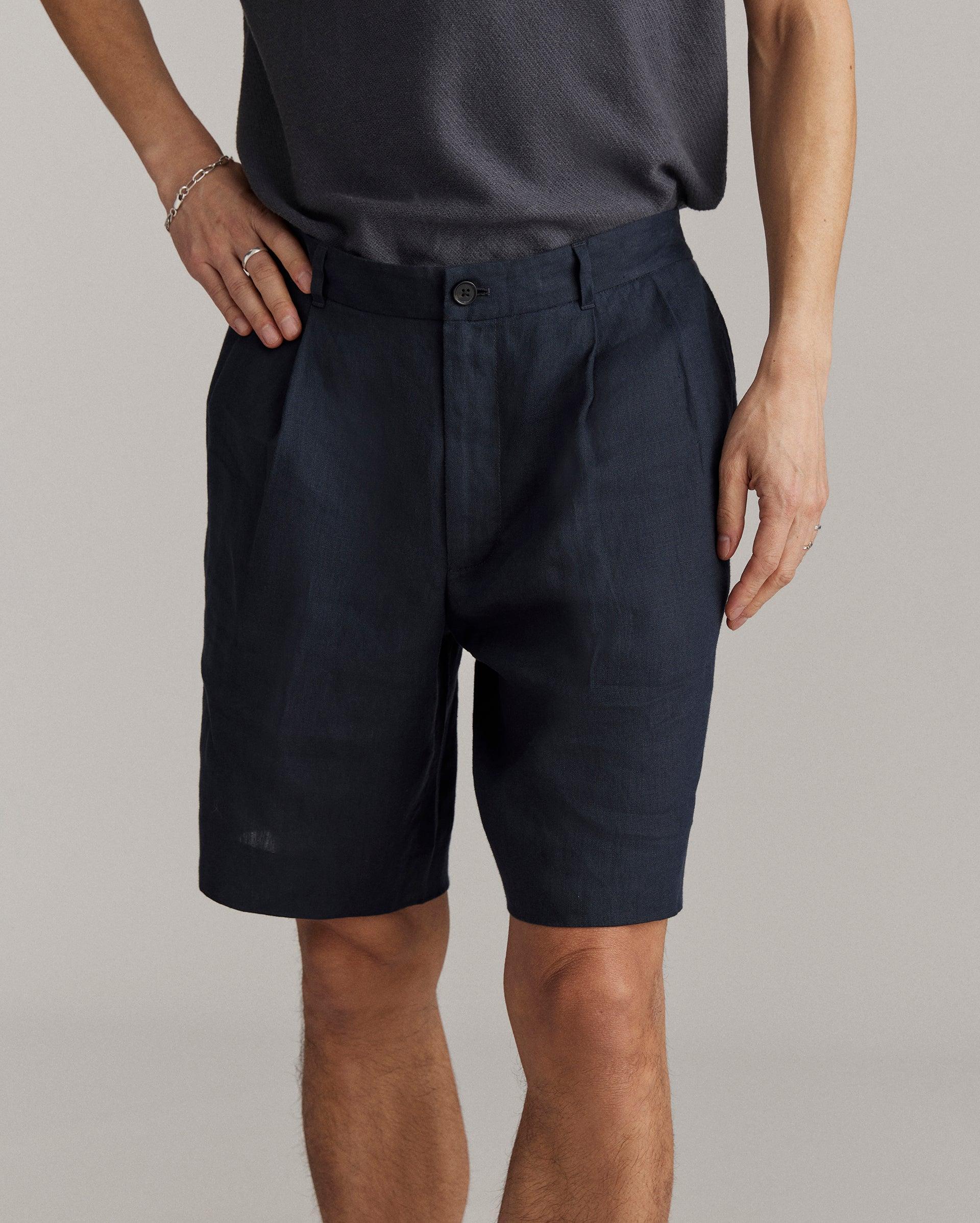 Double Pleated Short -  Product Image