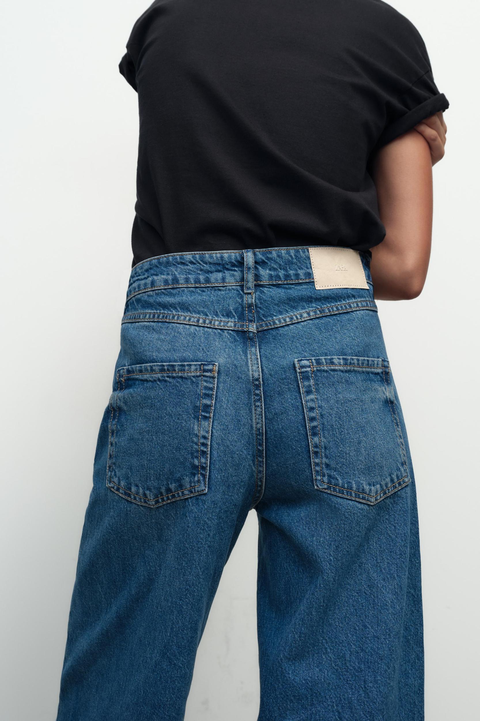 Z1975 MID-RISE WIDE LEG LONG LENGTH JEANS Product Image