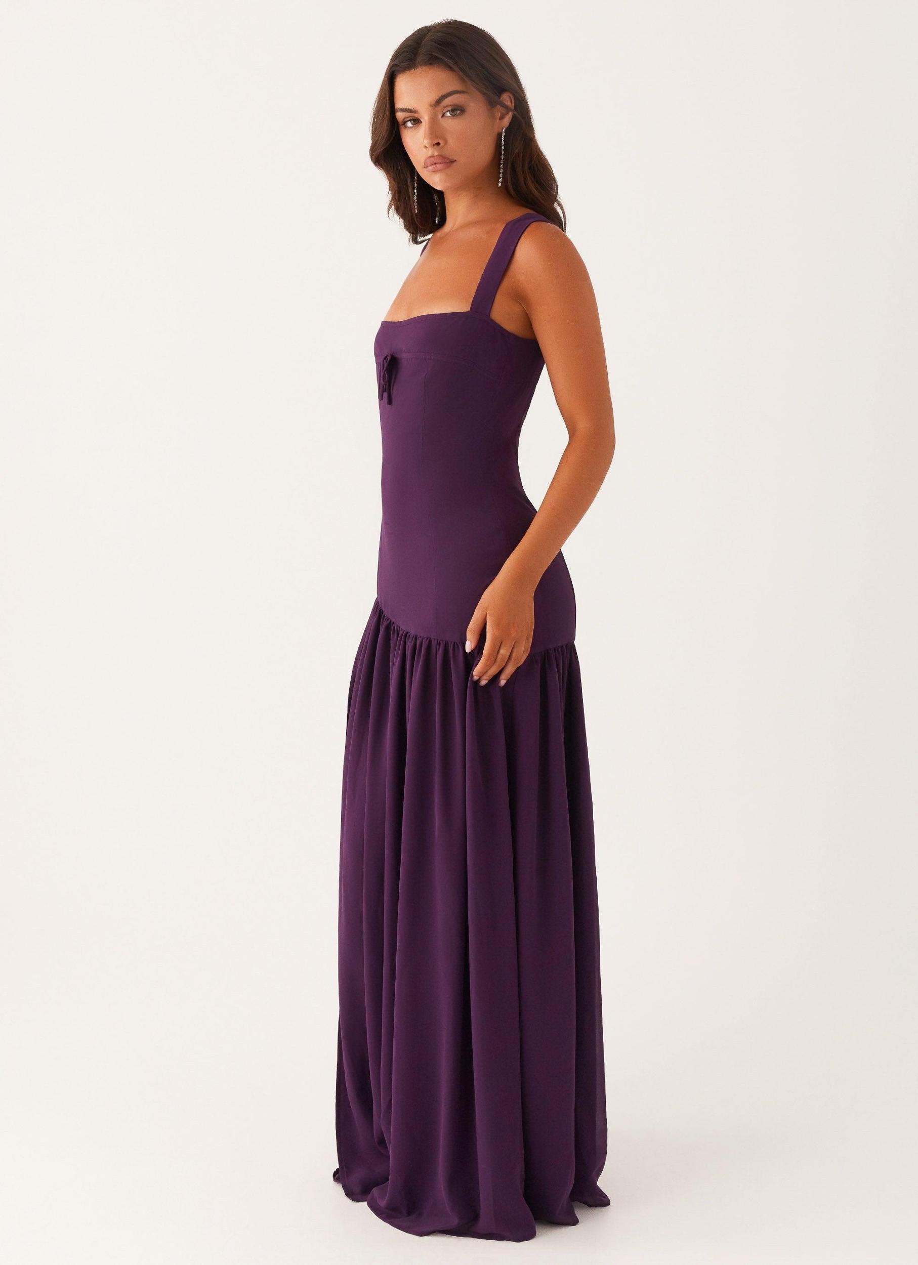Alberta Maxi Dress - Mulberry Product Image