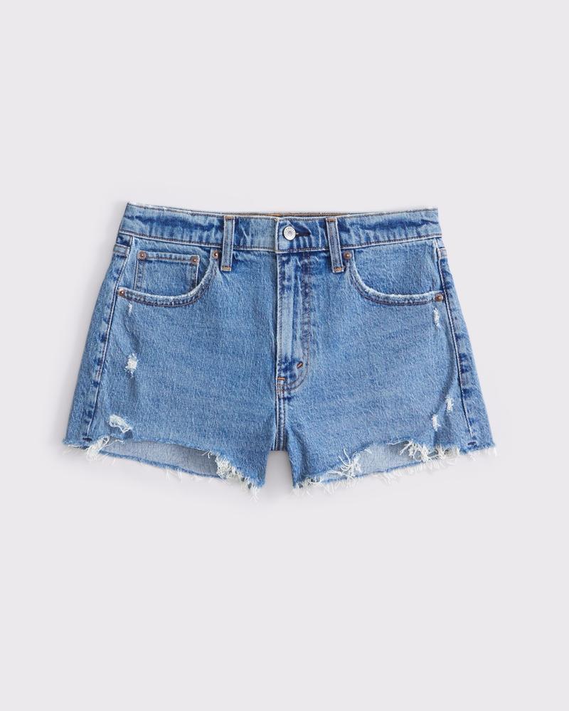 Curve Love High Rise Mom Short Product Image