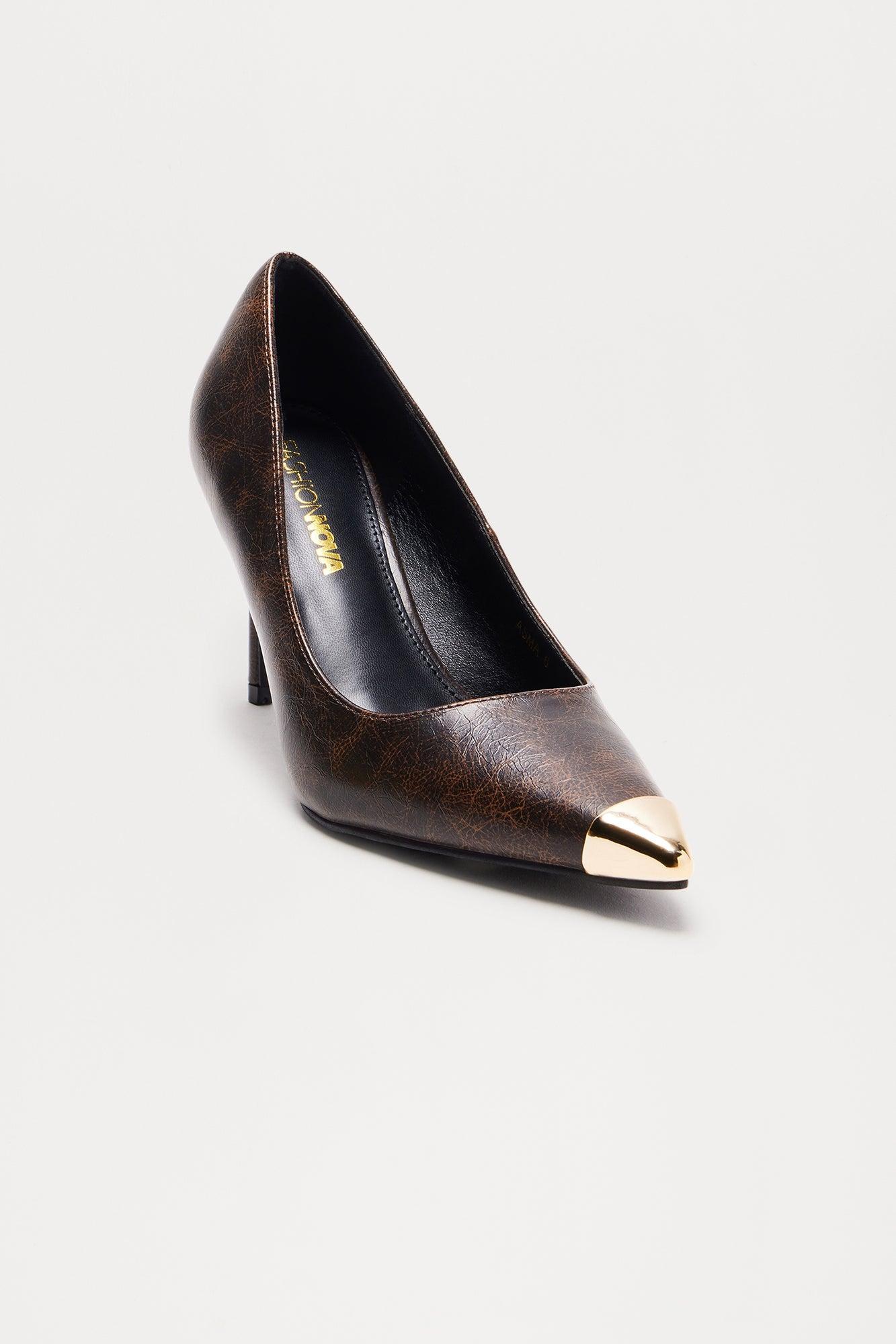 Elea Pumps - Brown Product Image