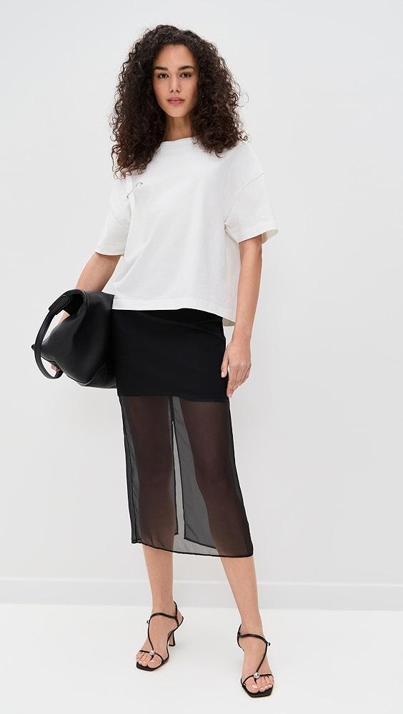 Pixie Market Skirt with Mesh Sheer Bottoms | Shopbop Product Image