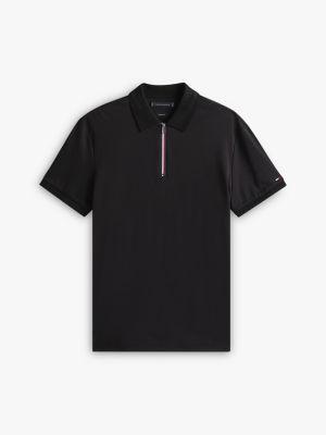 Regular Fit Interlock Zip Polo Product Image