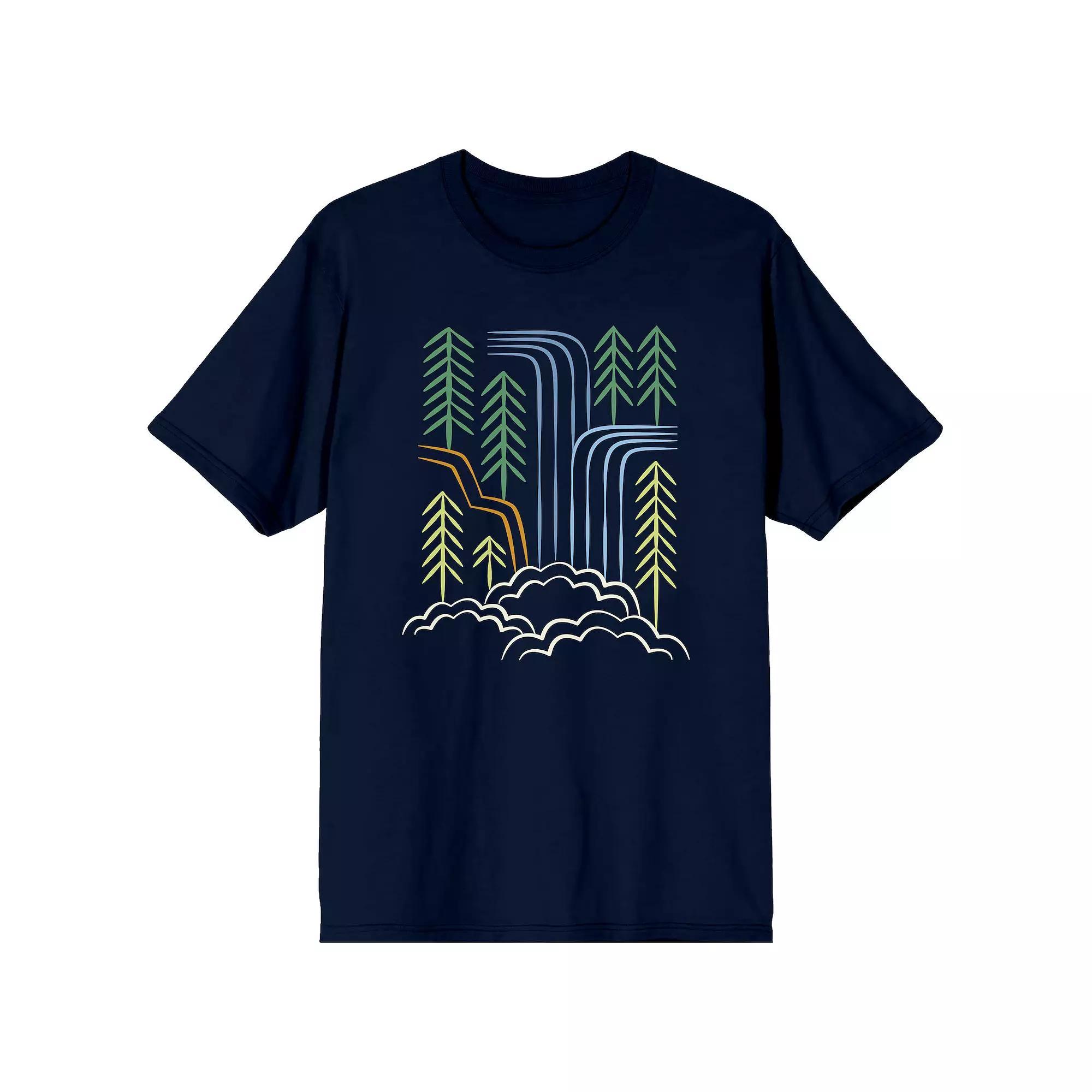 Men's Vintage Sport DC Athletic Tee, Size: Medium, Blue Product Image