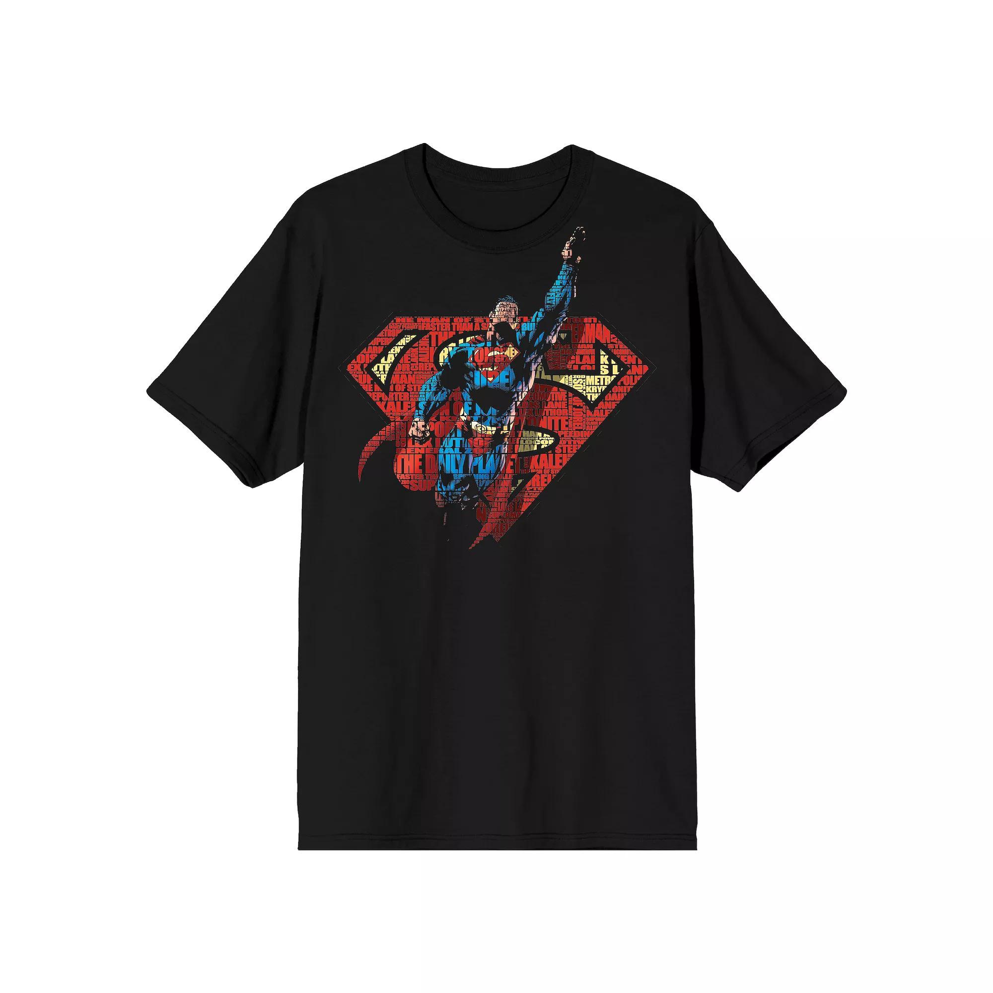 Mens DC Comics Superman Flying S Tee Product Image