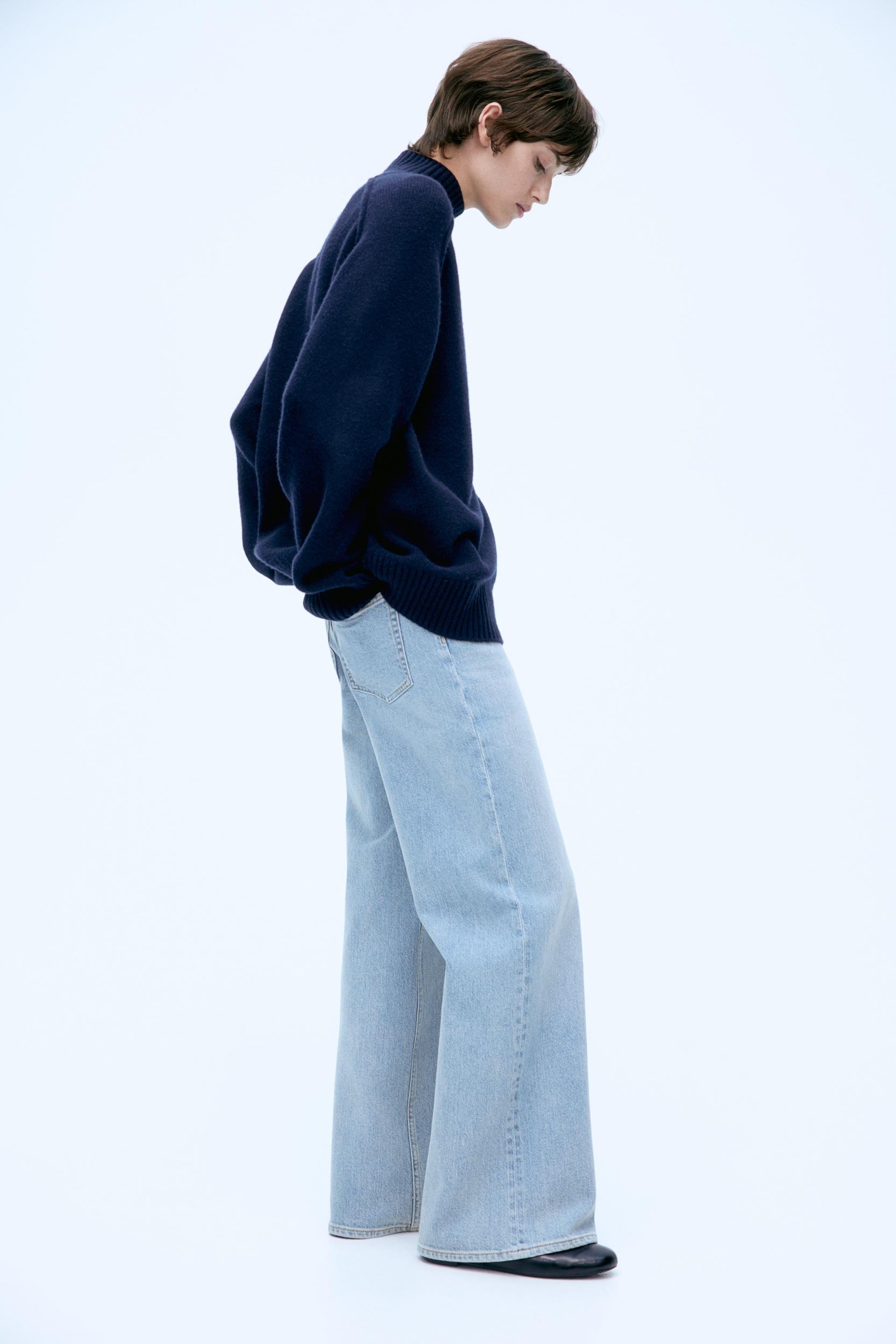 Harper High Rise Wide Leg Jeans Product Image