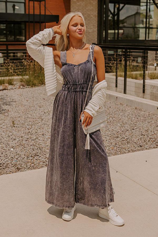 Summer Sorbet Mineral Wash Jumpsuit Product Image