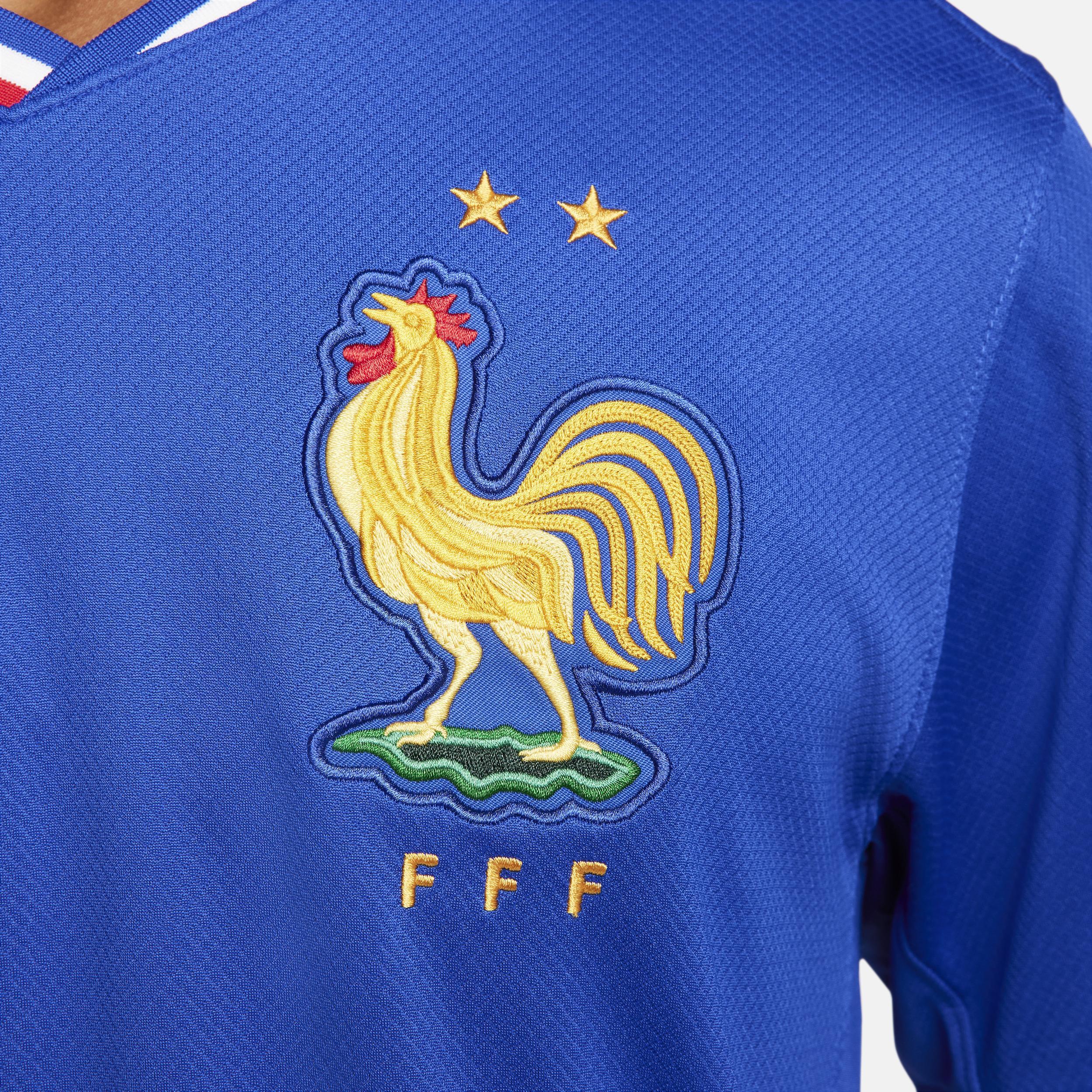 FFF (Team) 2024/25 Stadium Home Nike Men's Dri-FIT Soccer Replica Jersey Product Image