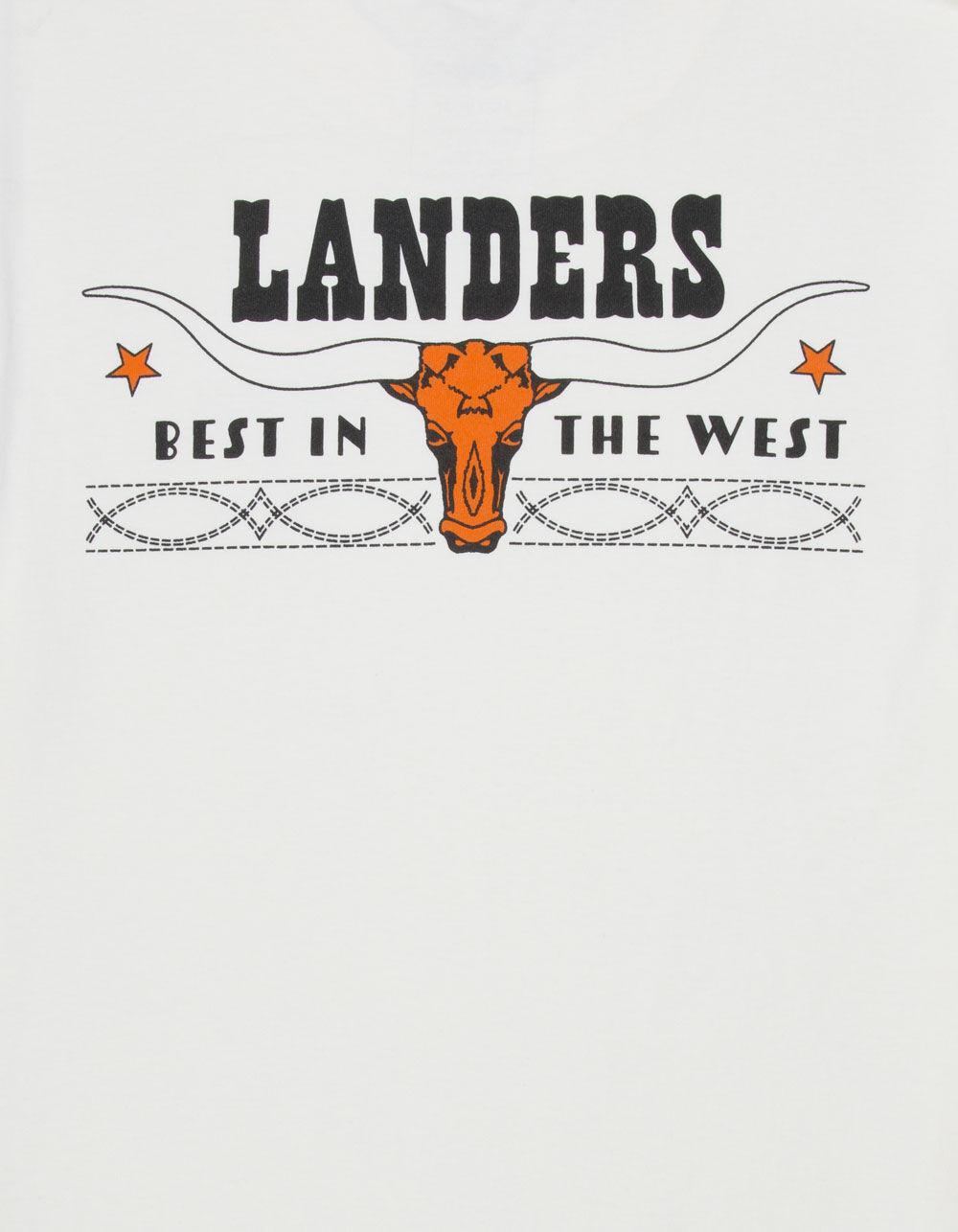 LANDERS SUPPLY HOUSE Best In The West Mens Tee Product Image