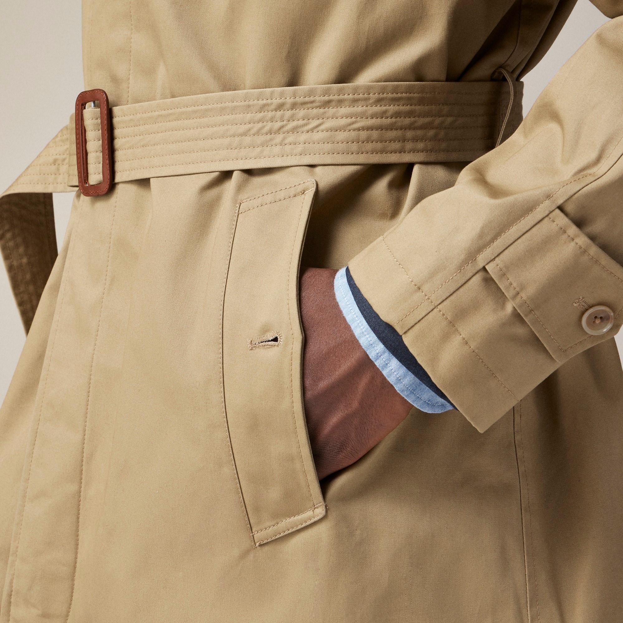 Rivington trench coat in water-resistant cotton Product Image