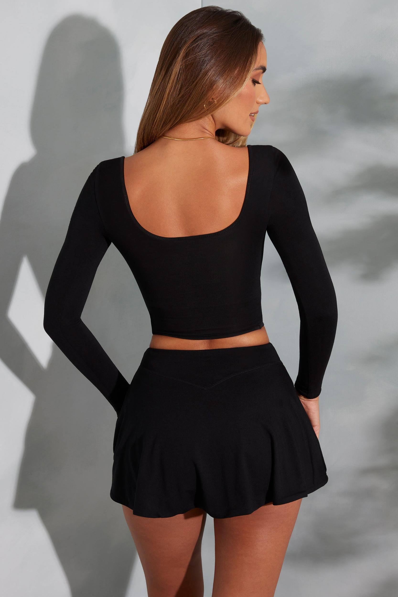 Mini Skort in Black Product Image
