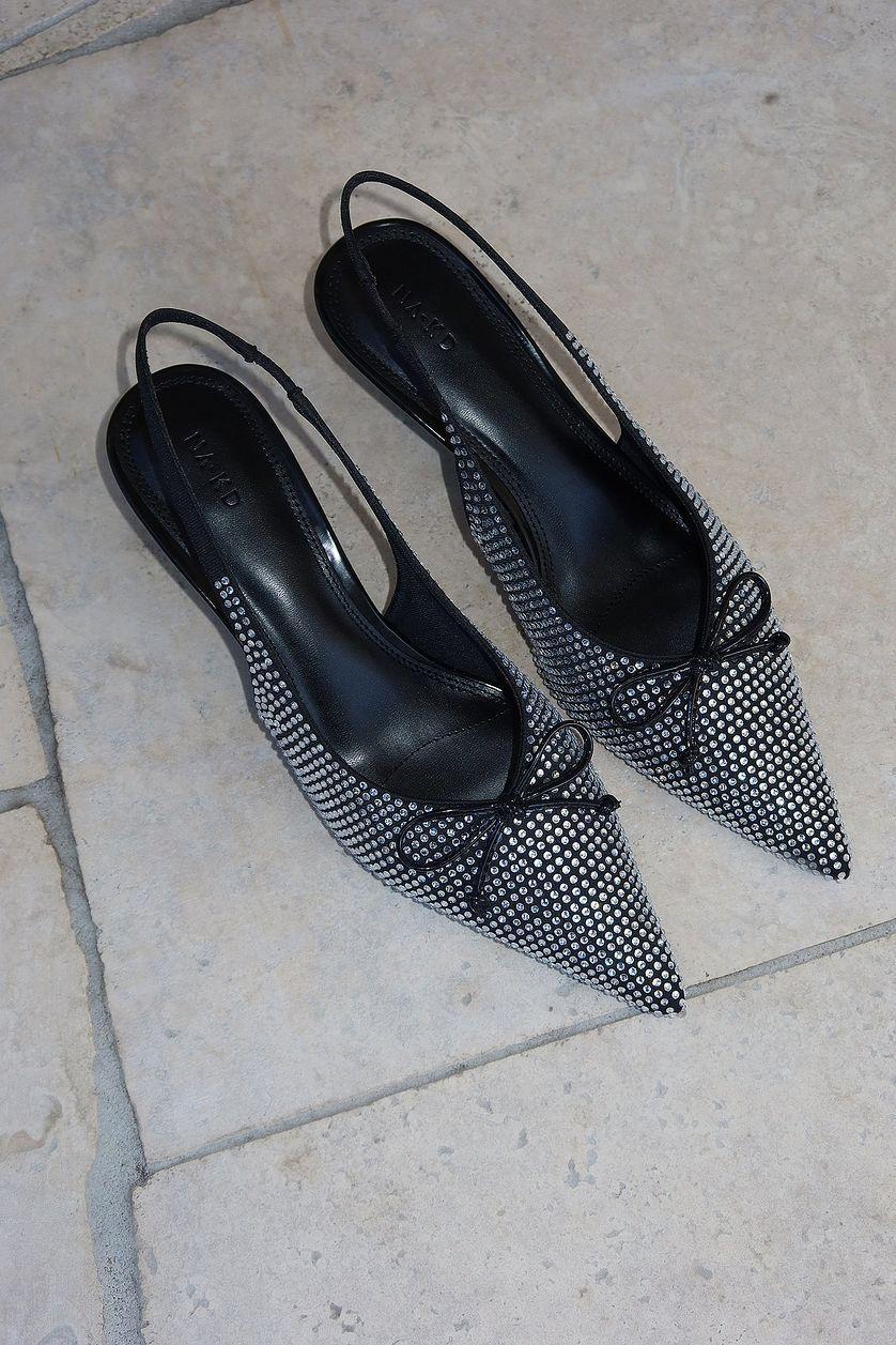 Bow Detail Slingback Pumps Product Image