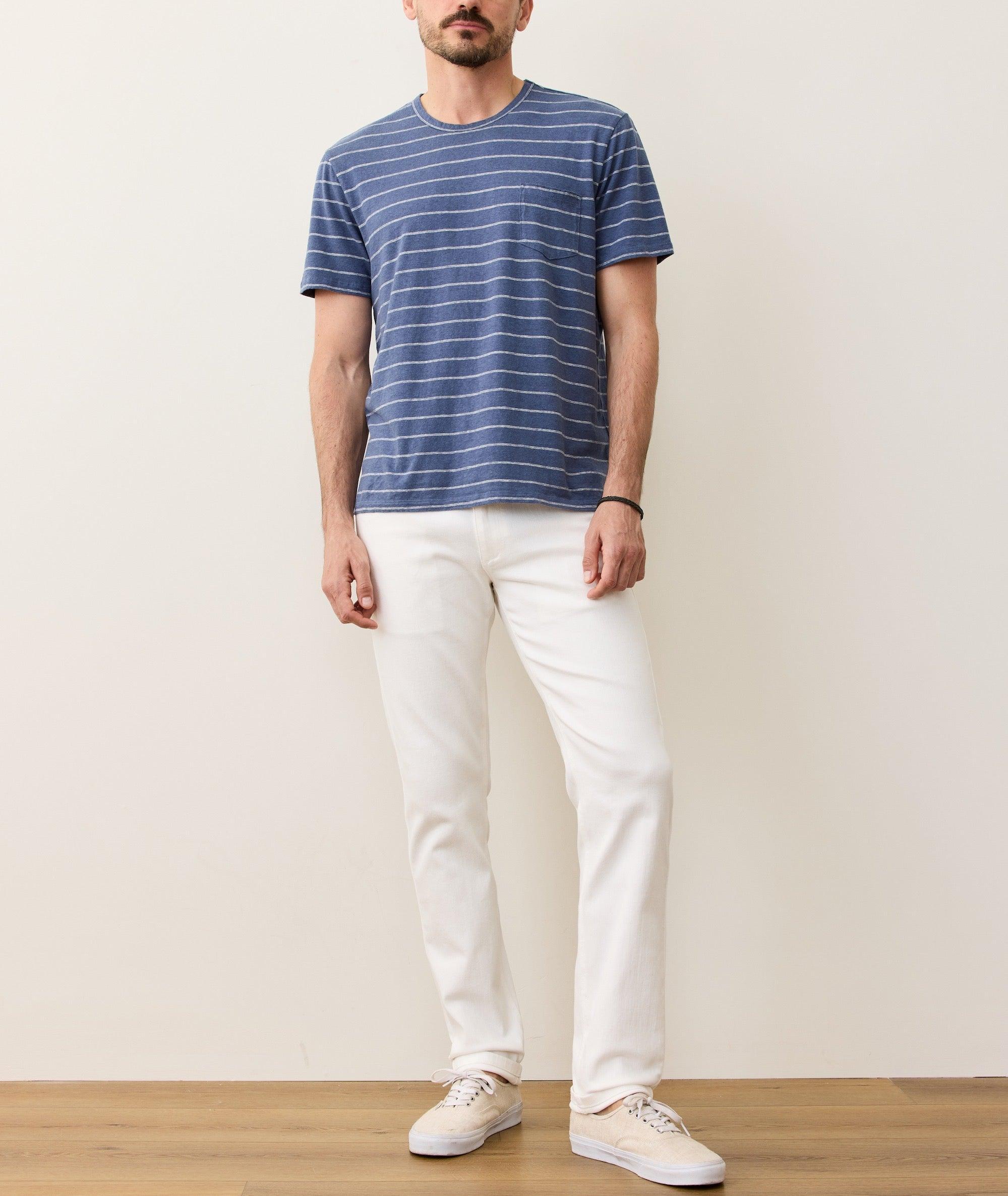 5 Pocket Slim Straight Twill Pant Product Image