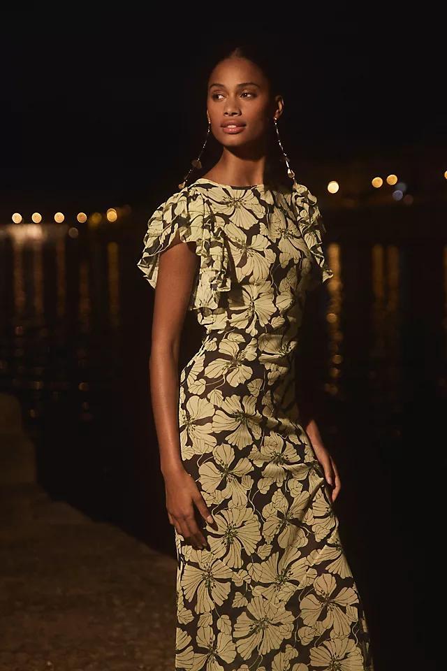 De La Vali Bougainvillea Maxi Dress Product Image
