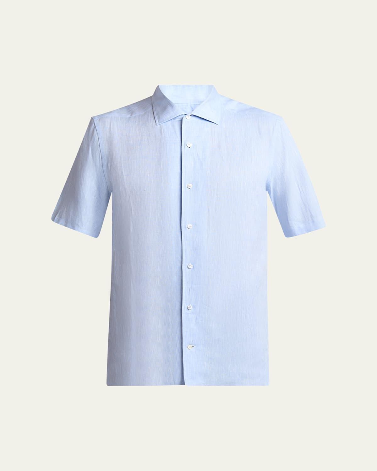 Men's Oasi Lino Sport Shirt Product Image