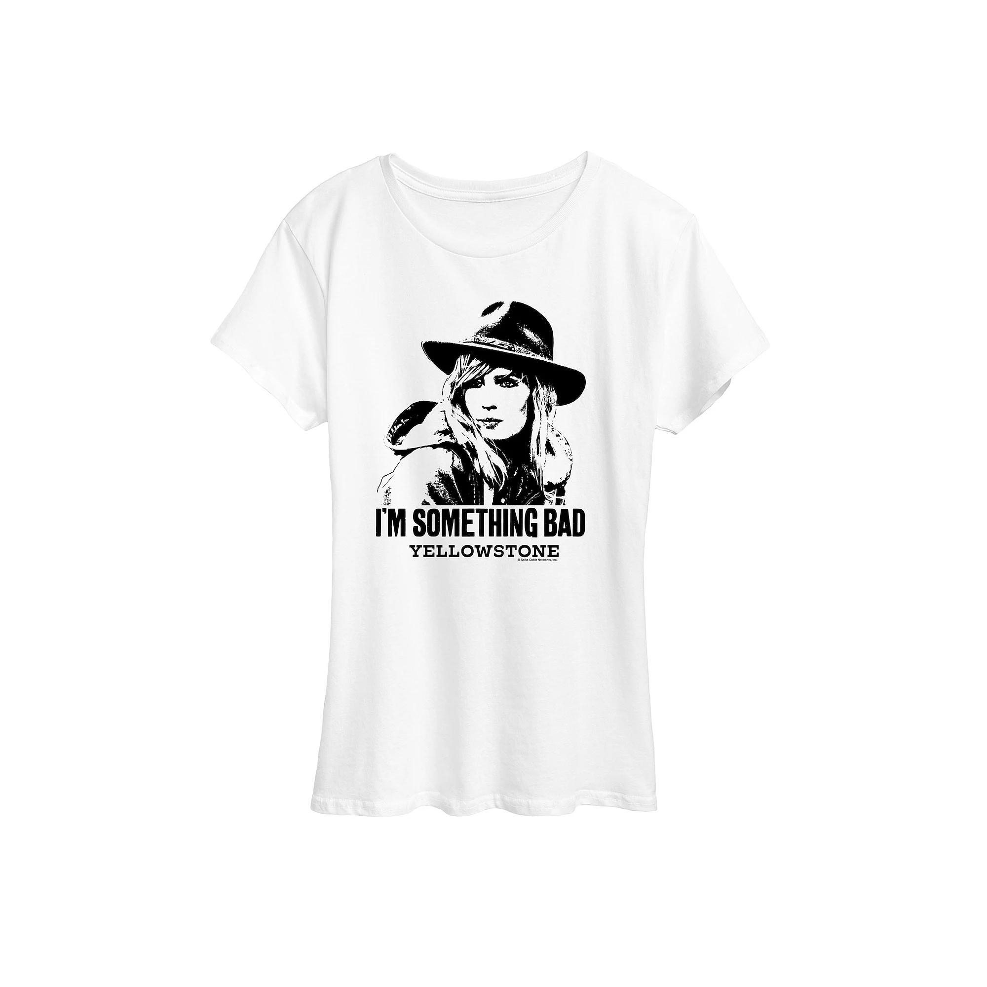 Plus Yellowstone Im Something Bad Graphic Tee, Womens Product Image