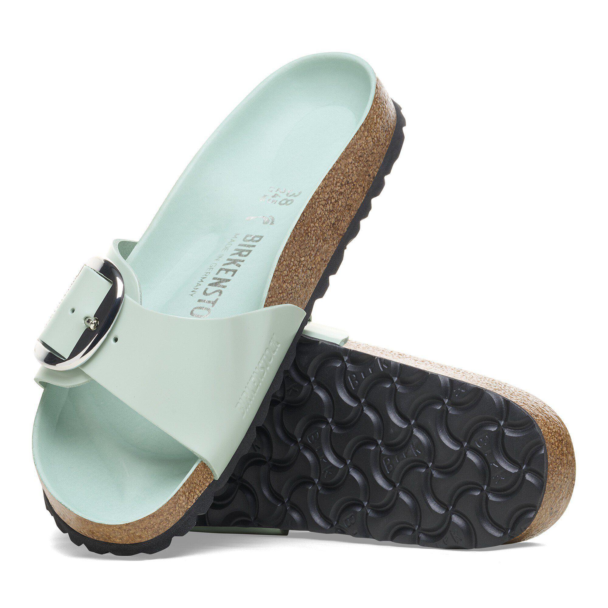 Madrid Big Buckle Natural Leather Patent Product Image